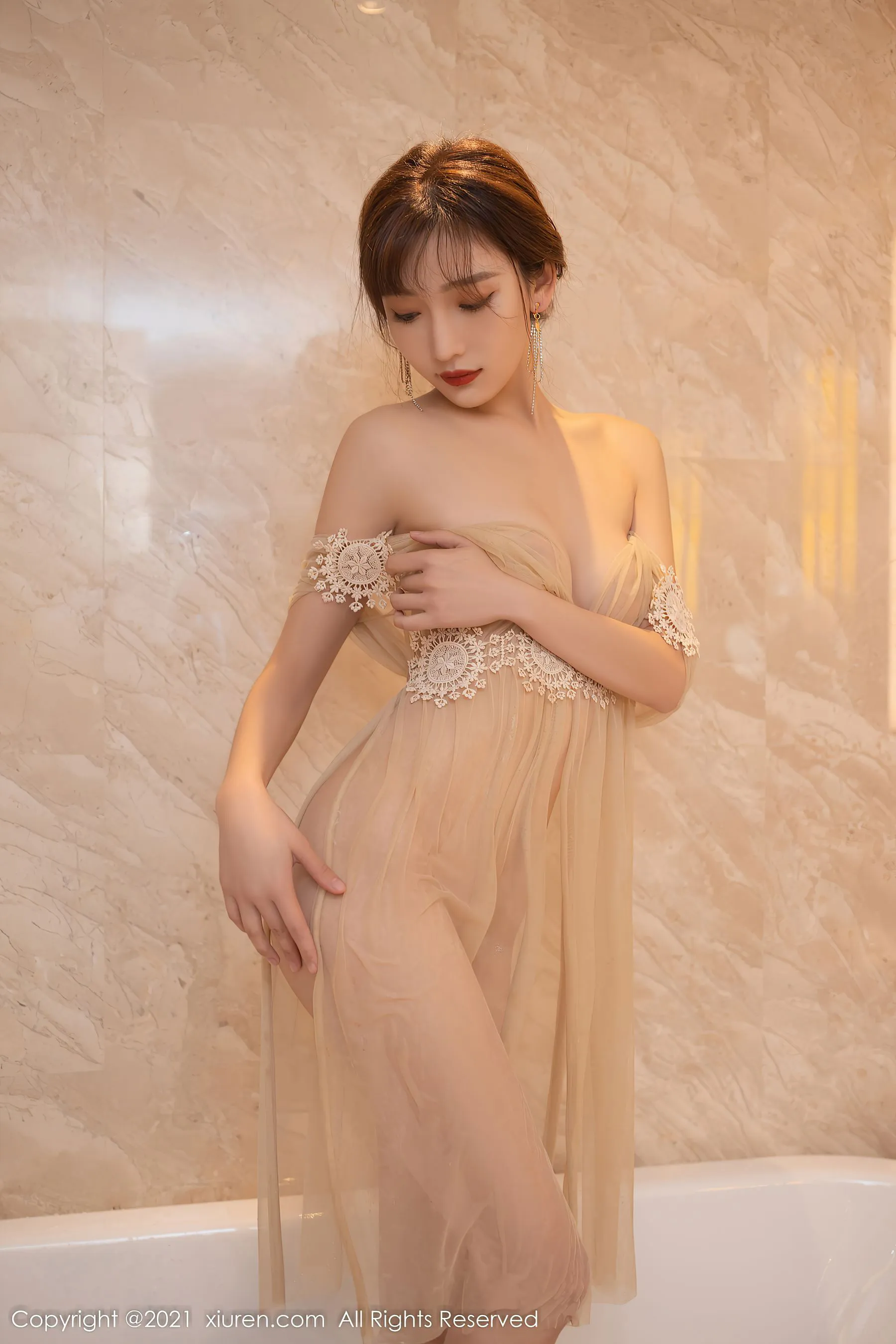 台中全日主播美照 – 甜美魅力戶外實錄典藏 - 79