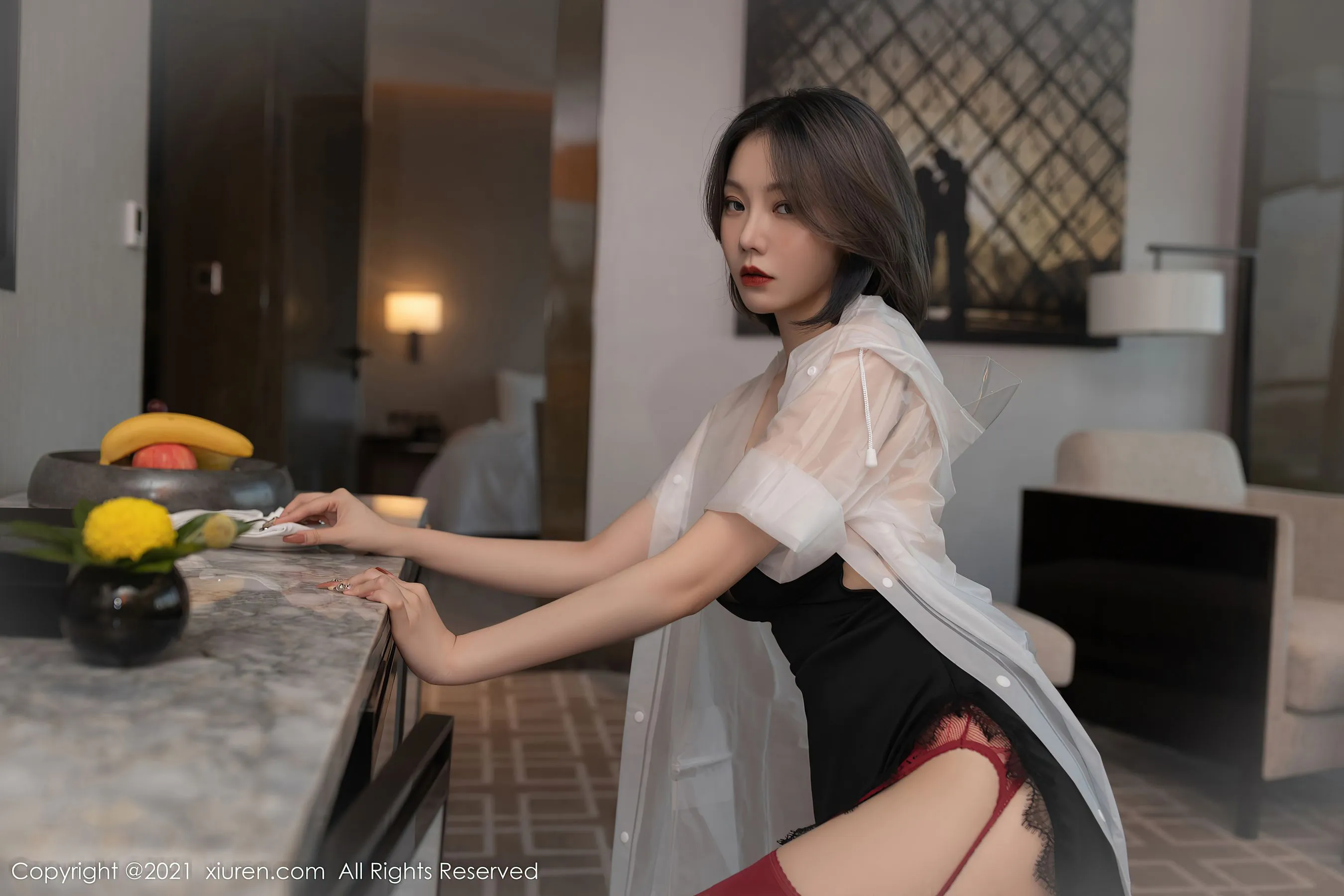 優雅模特私藏美照 – 高雄室內黃昏獨家呈現精選 - 23