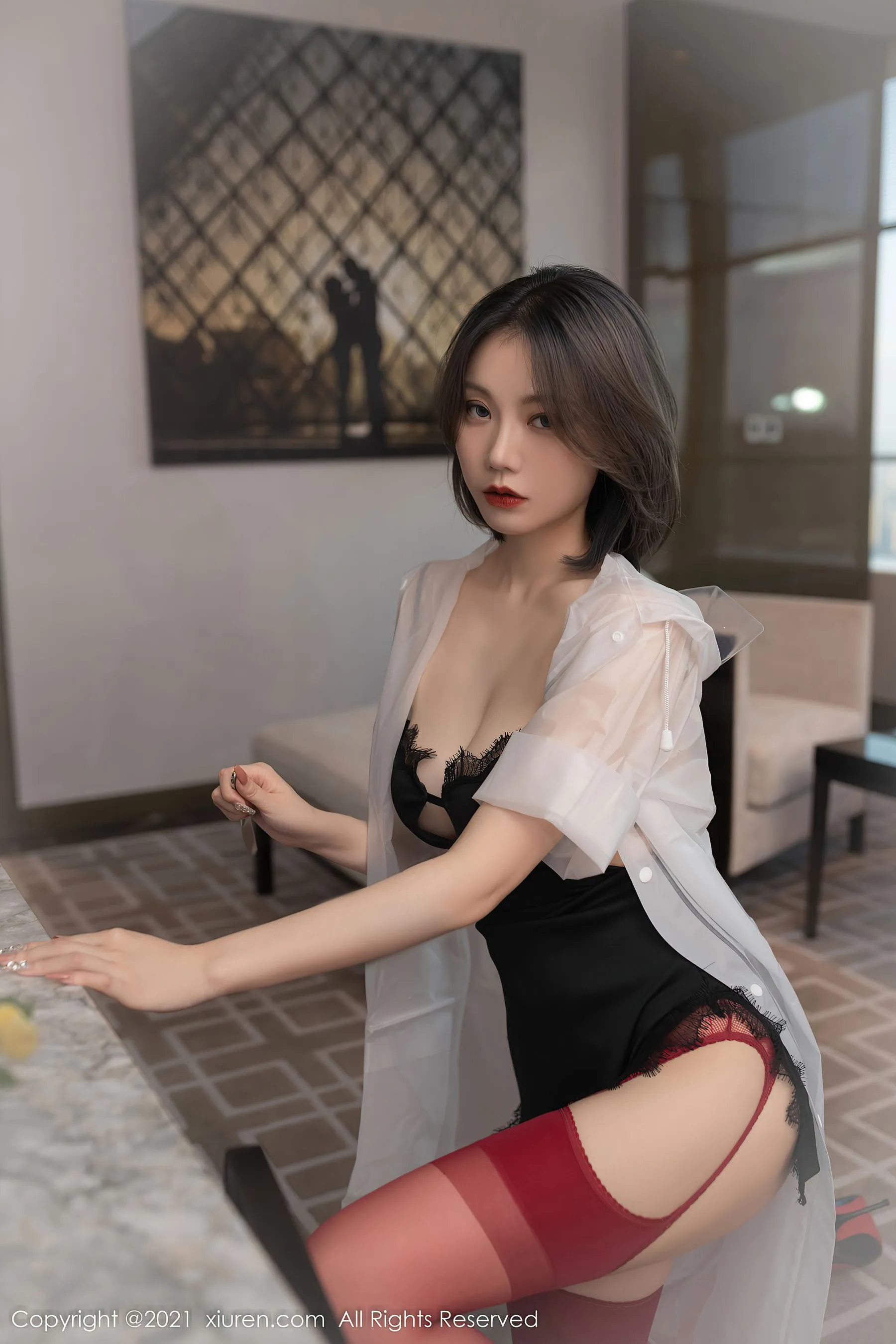 優雅模特私藏美照 – 高雄室內黃昏獨家呈現精選 - 24