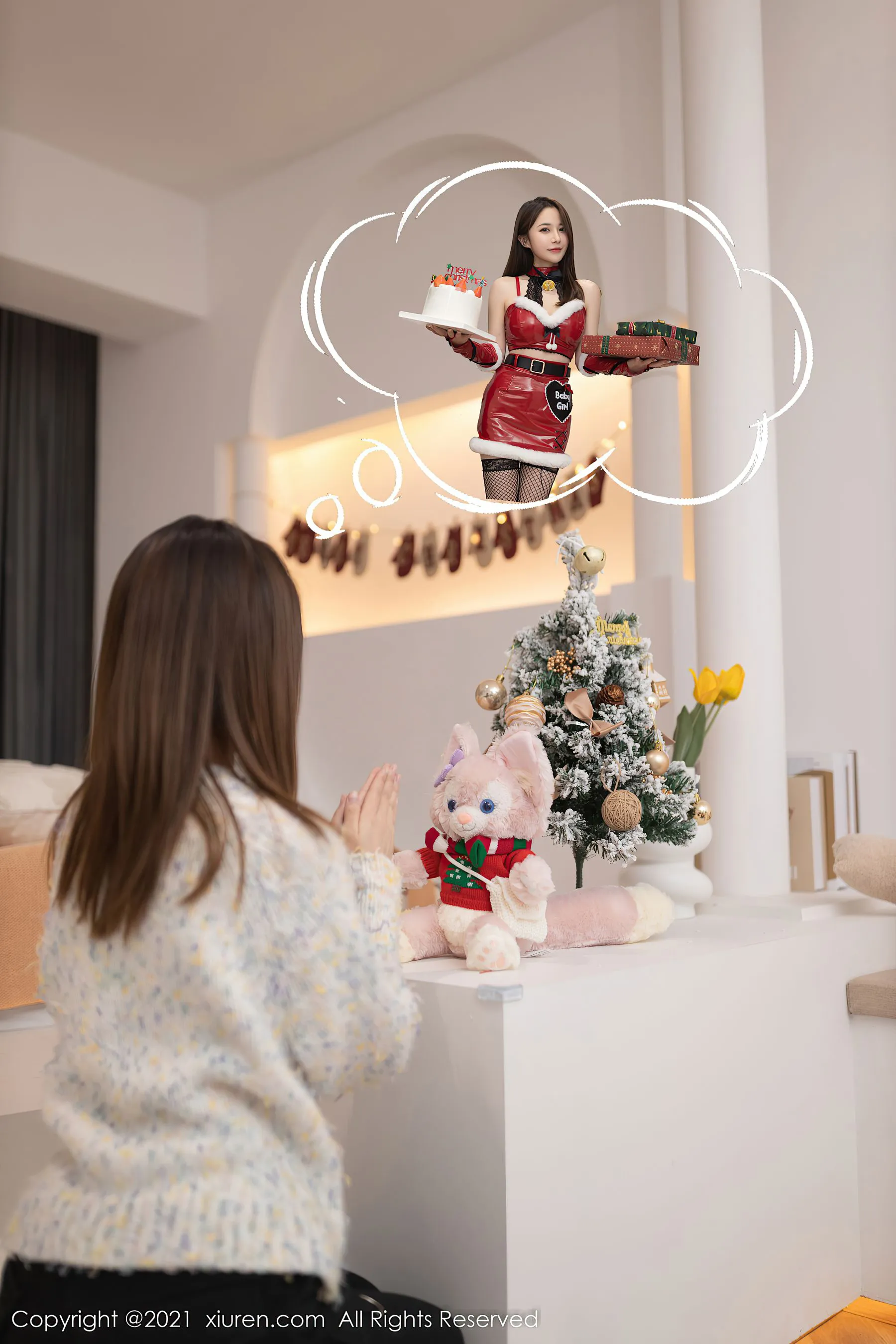 空姐甜美攝影棚寫真 – 夏日神秘風格展現精選 - 3