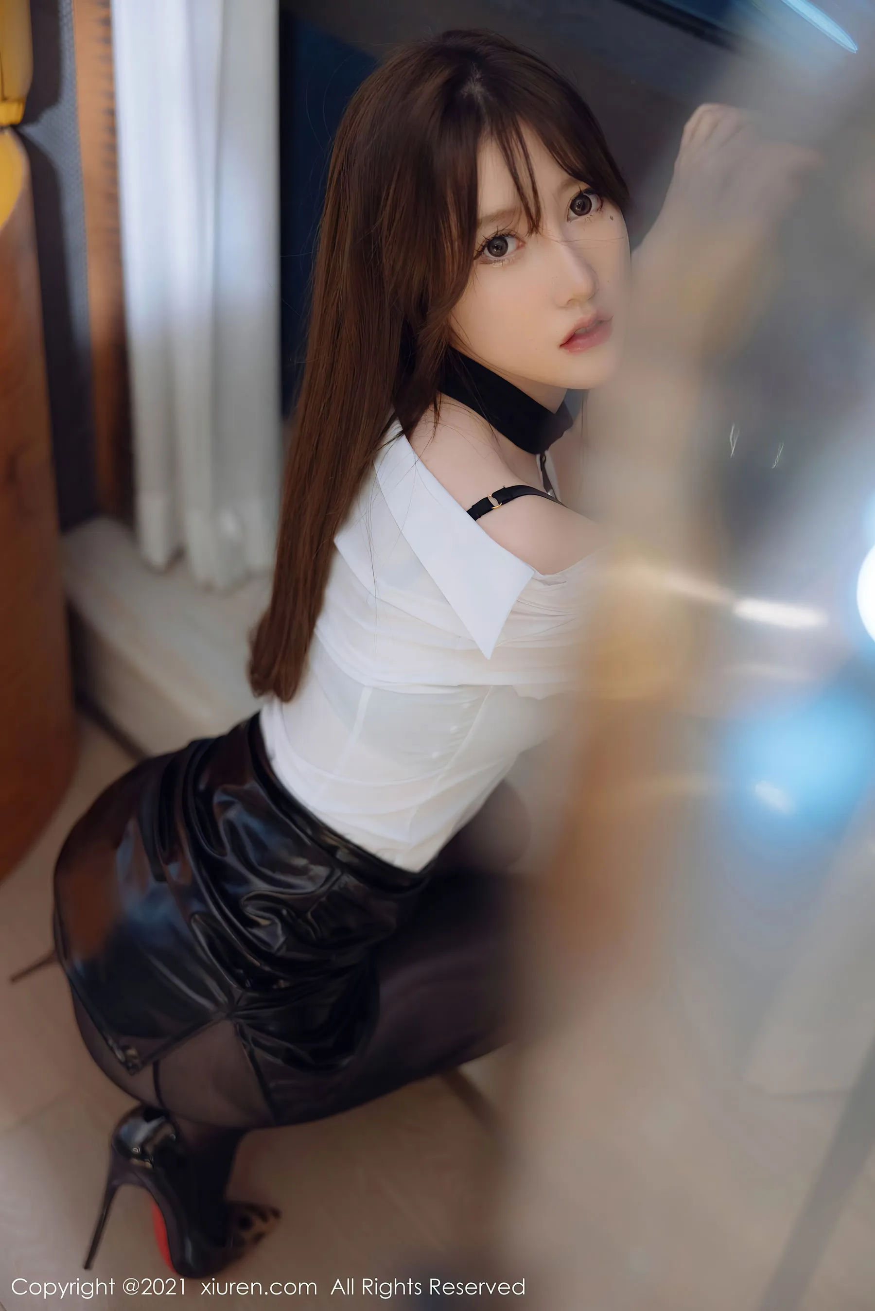 時尚校花私藏美照 – 桃園室內清晨獨家呈現典藏 - 16