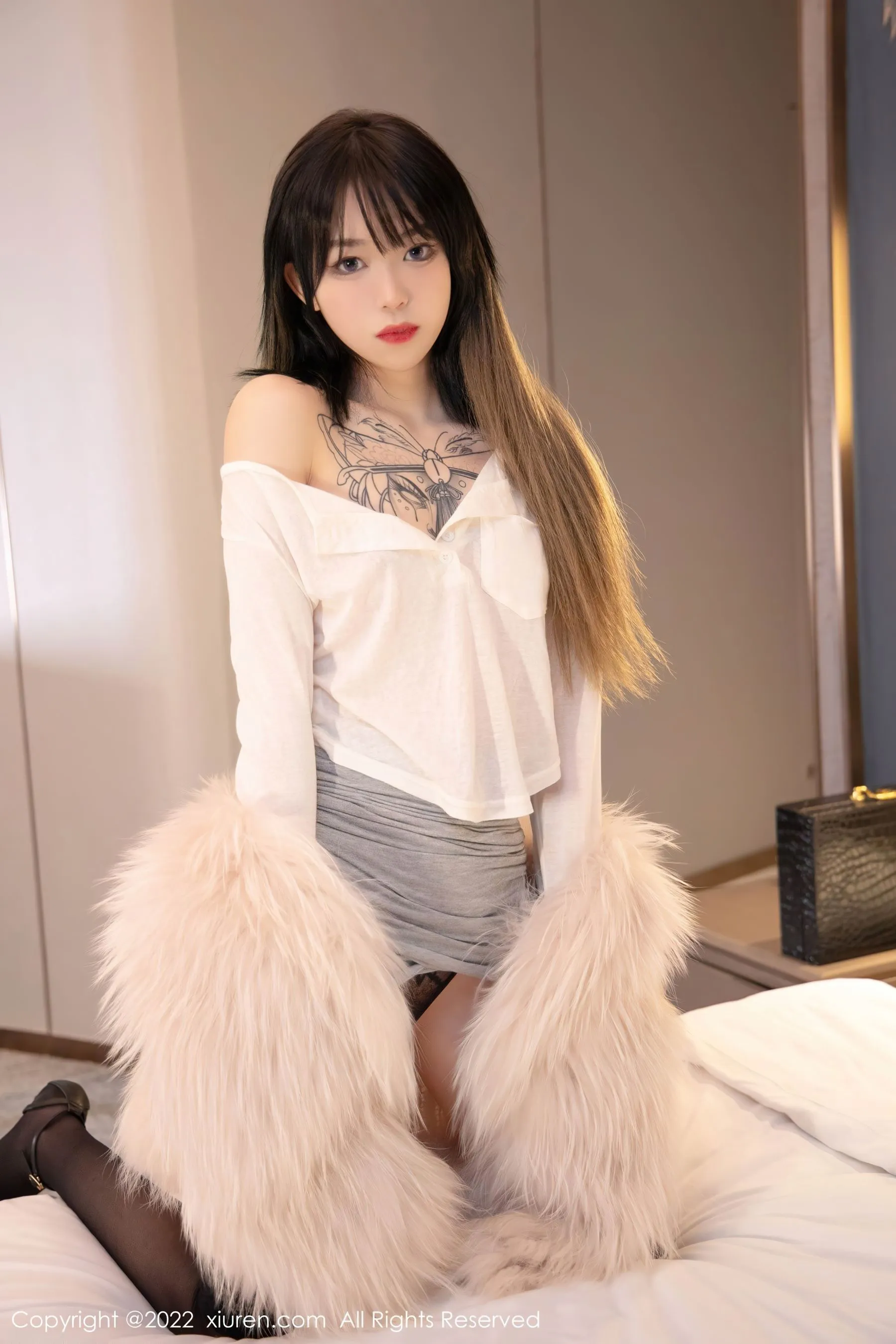 火辣校花私藏美照 – 桃園攝影棚凌晨獨家呈現獨家 - 1