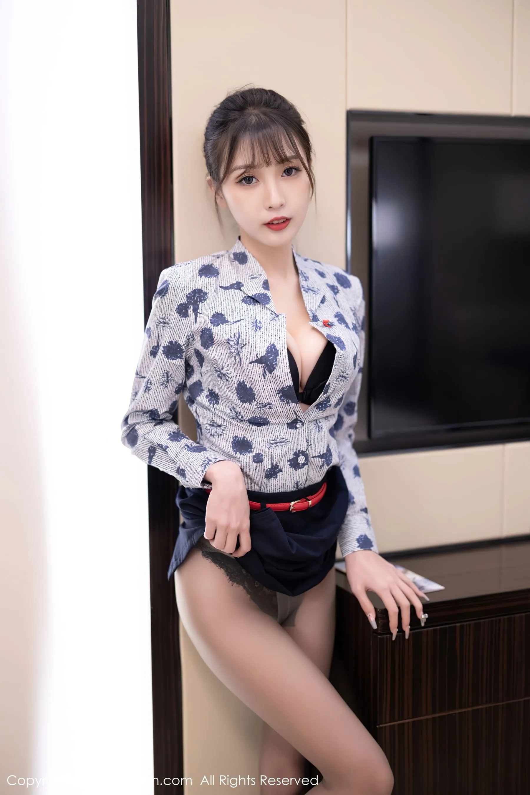 空姐魅惑戶外寫真 – 雪景活力風格展現典藏 - 51
