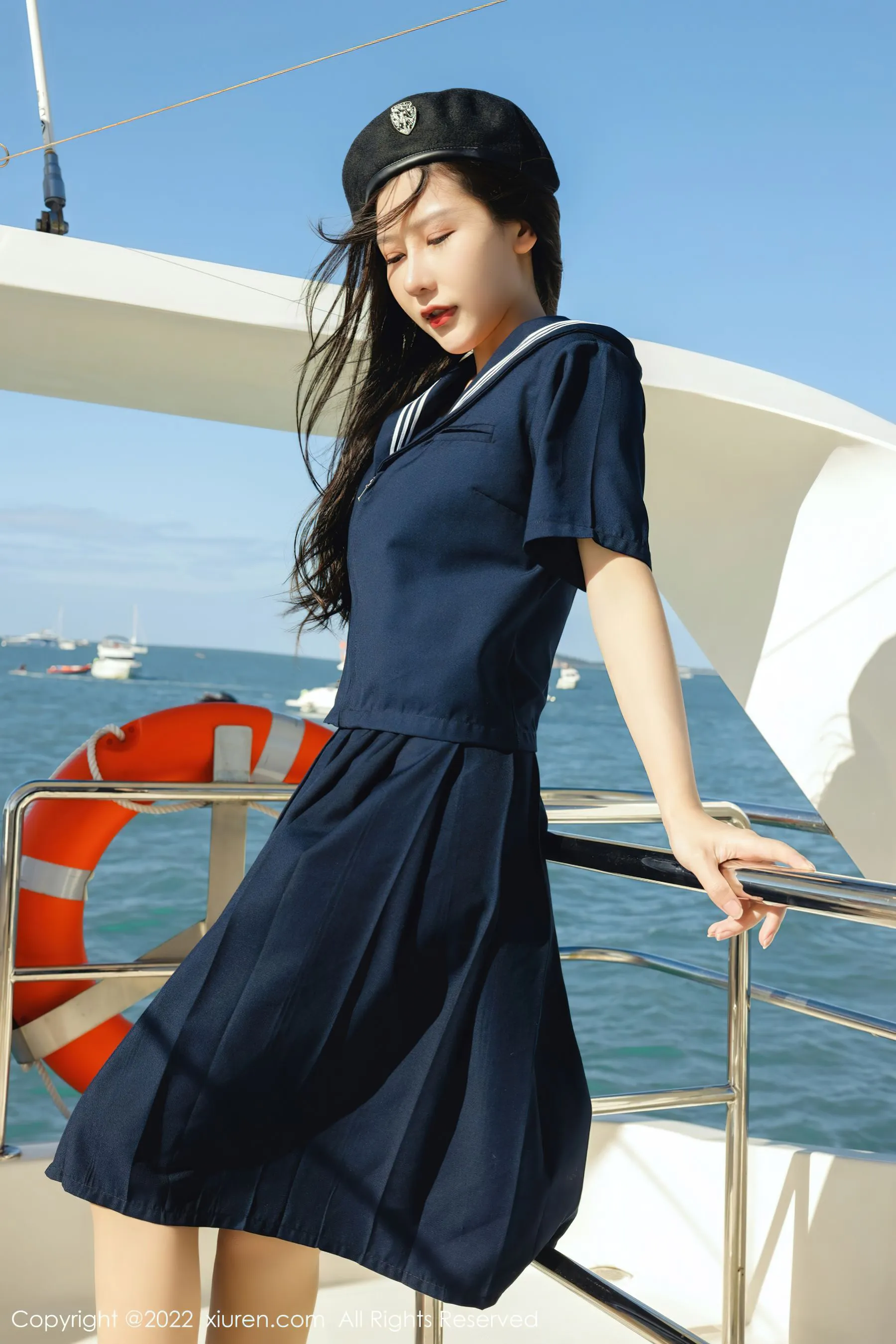 空姐優雅攝影棚寫真 – 夏日活力風格展現限量 - 35