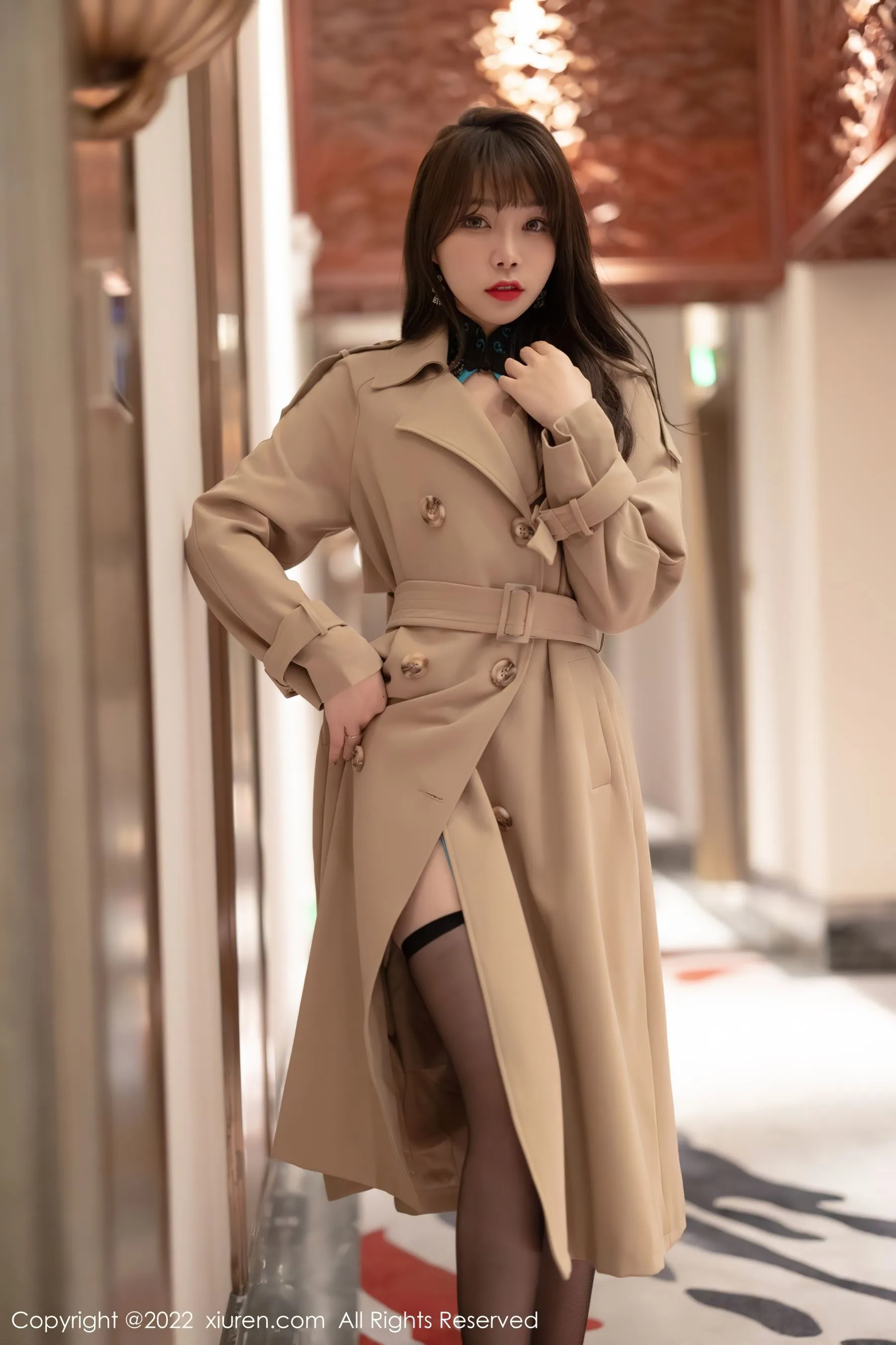 奔放時刻主播海邊寫真 – 雪景甜美風採再現精選 - 49