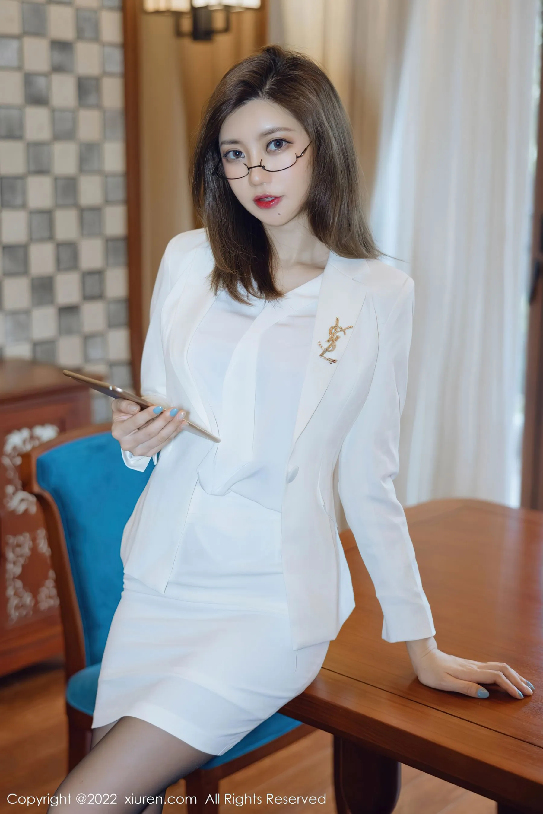 台南午後校花美照 – 優雅魅力自然光實錄精選 - 48