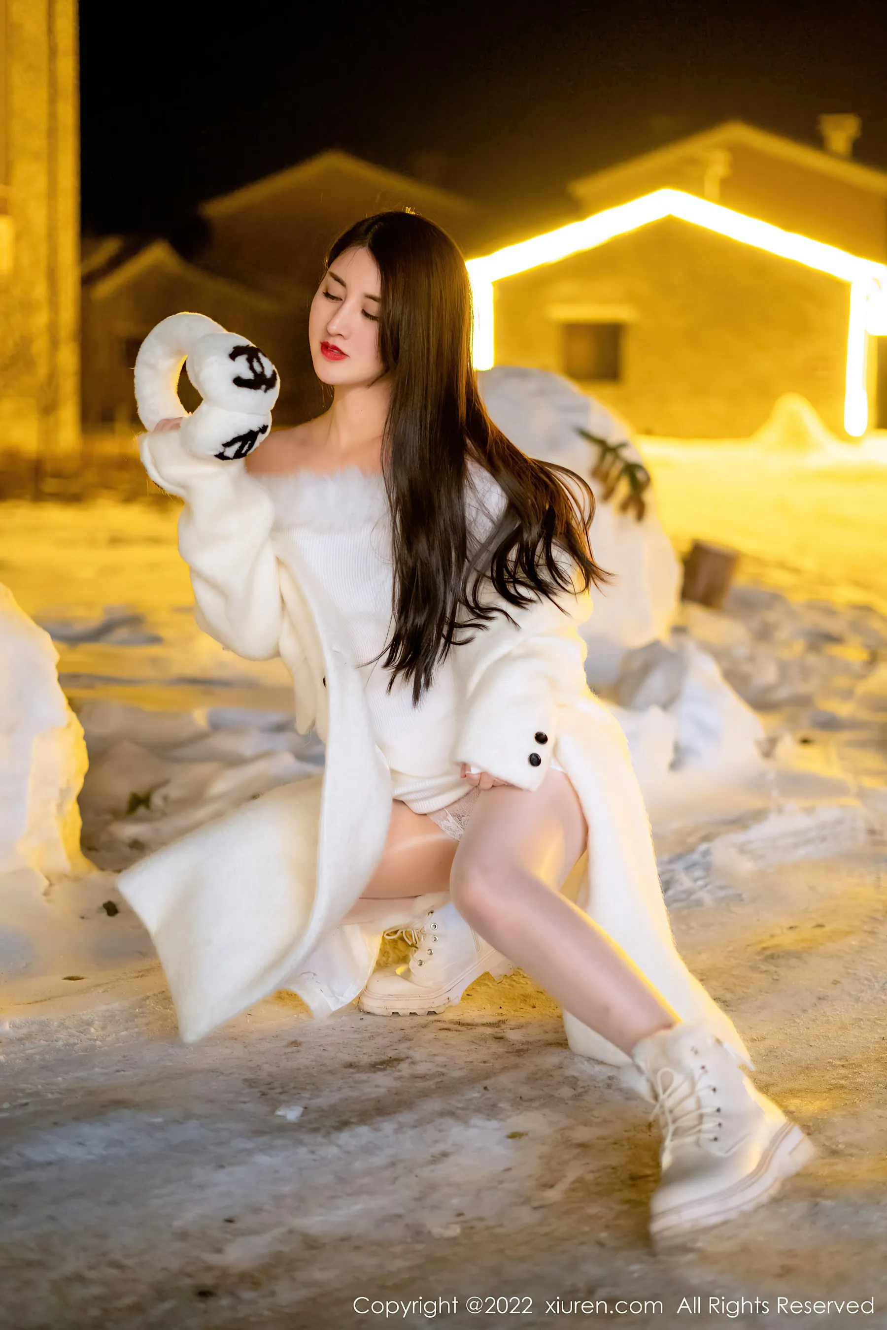 神秘時刻主播山景寫真 – 雪景魅惑風採再現珍藏 - 40