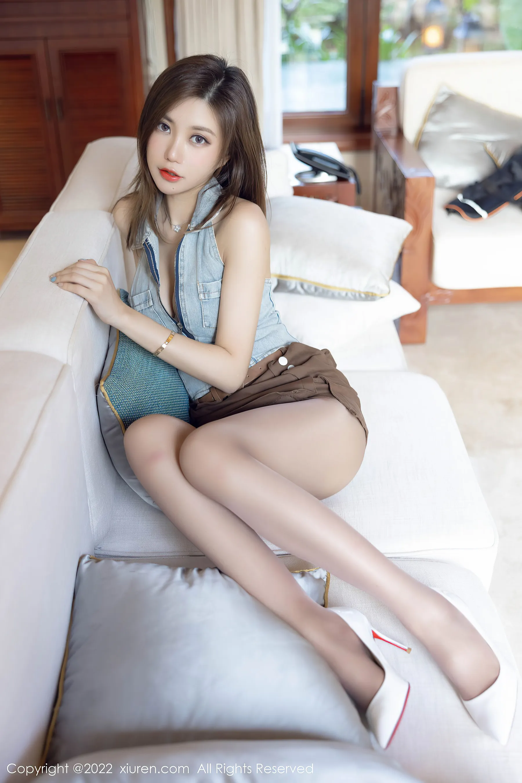 春季限定校花甜美寫真集 – 自然光溫柔瞬間捕捉獨家 - 47