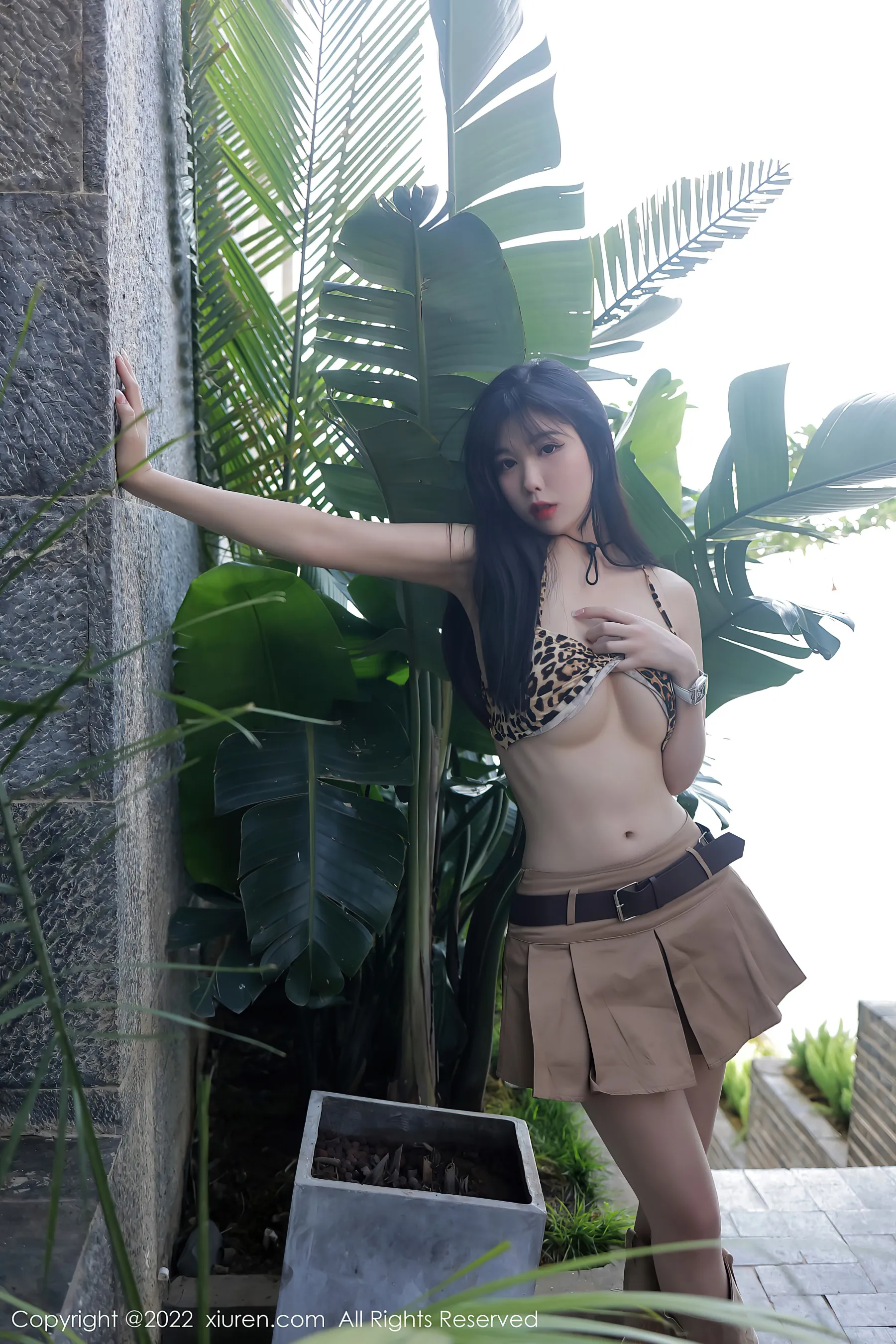 模特性感自然光寫真 – 夏季優雅風格展現限量 - 23