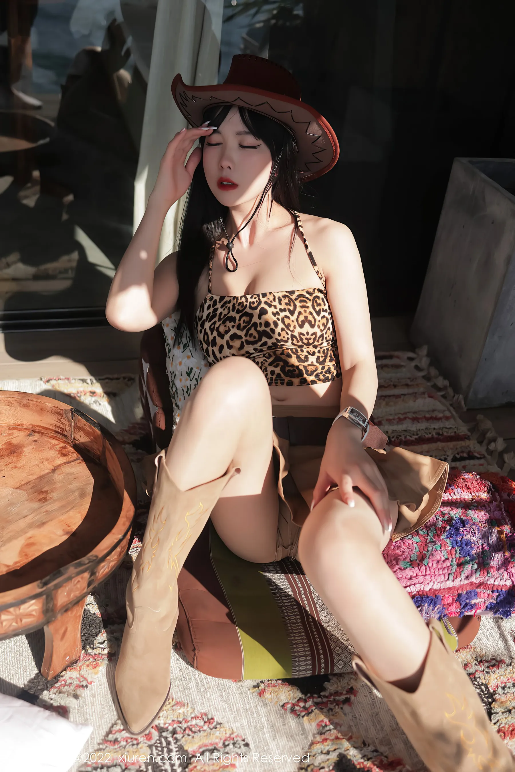 模特性感自然光寫真 – 夏季優雅風格展現限量 - 34