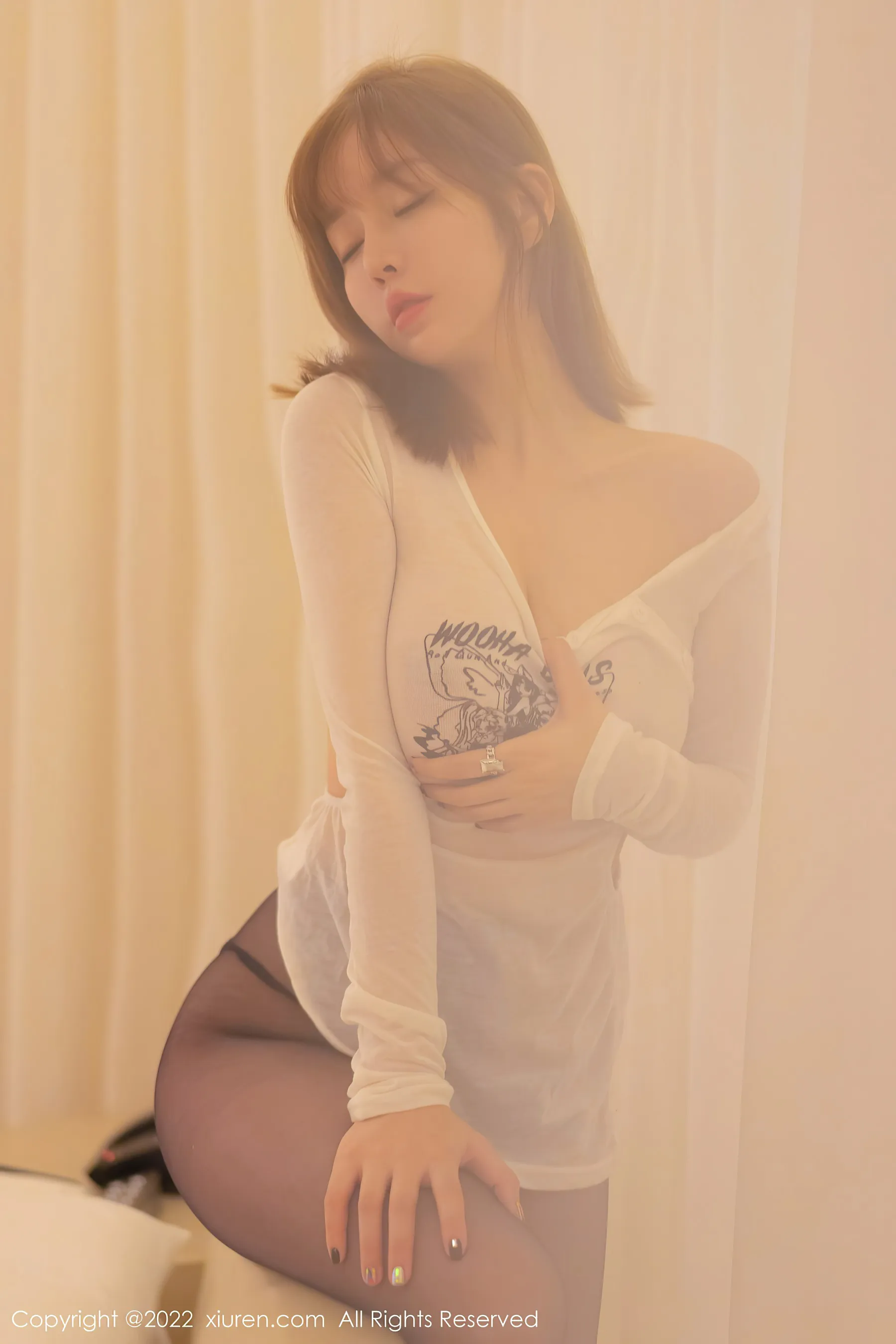 夜晚桃園護士寫真精選 – 性感戶外活力完美融合限量 - 43