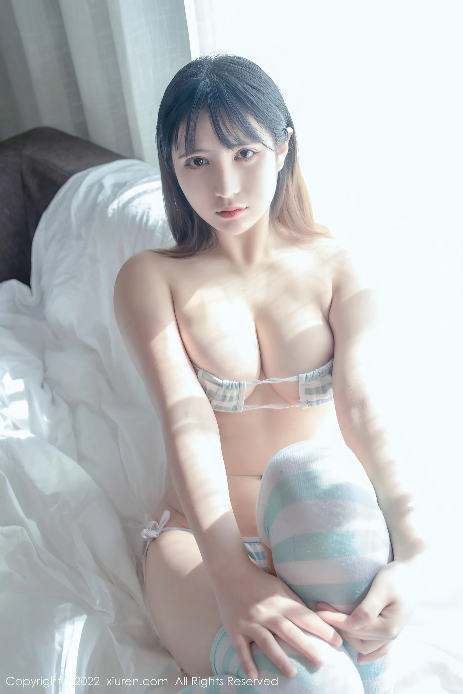 護士優雅戶外寫真 – 櫻花季浪漫風格展現珍藏 - 51