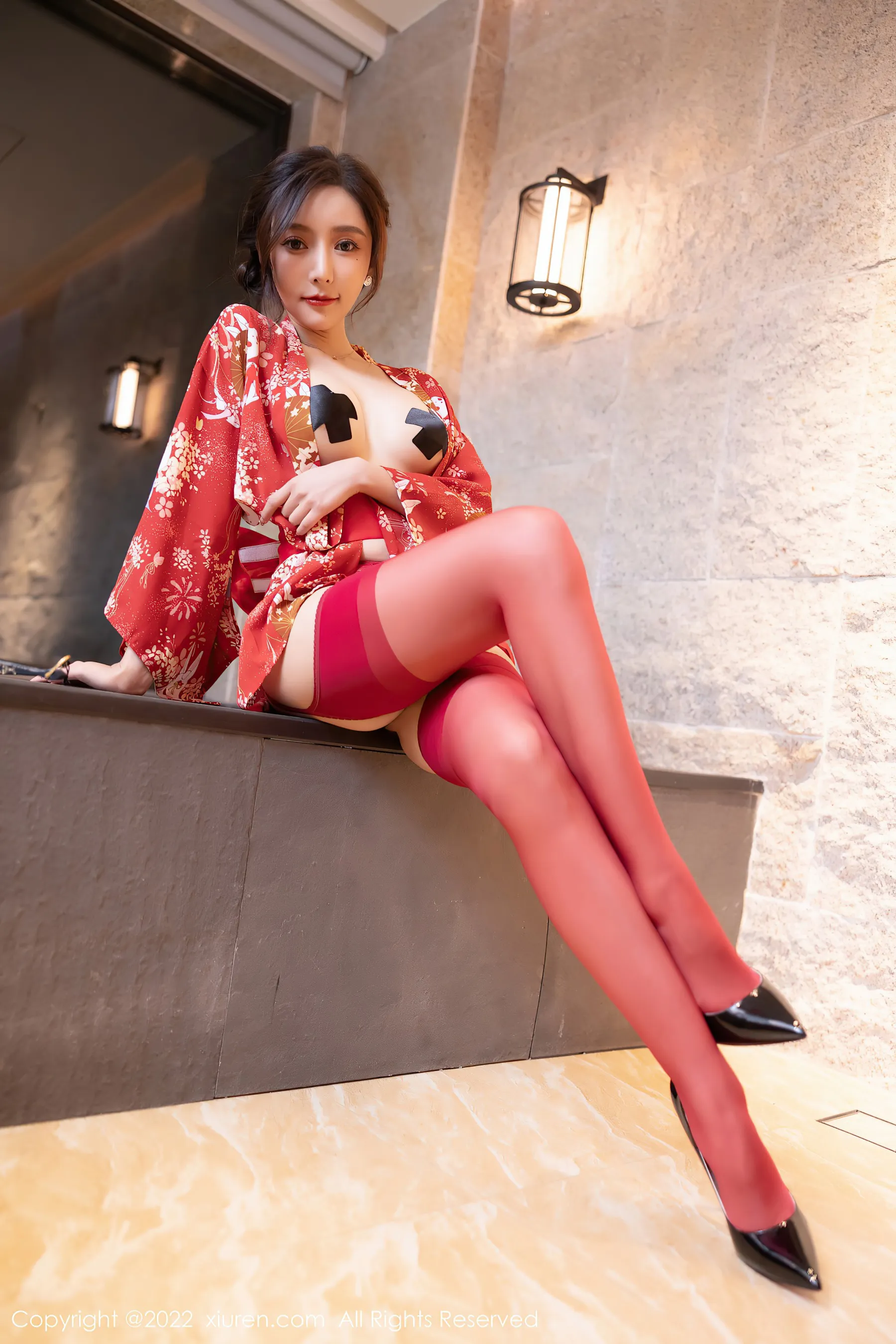 嫩模甜美室內寫真 – 秋楓奔放風格展現限量 - 30