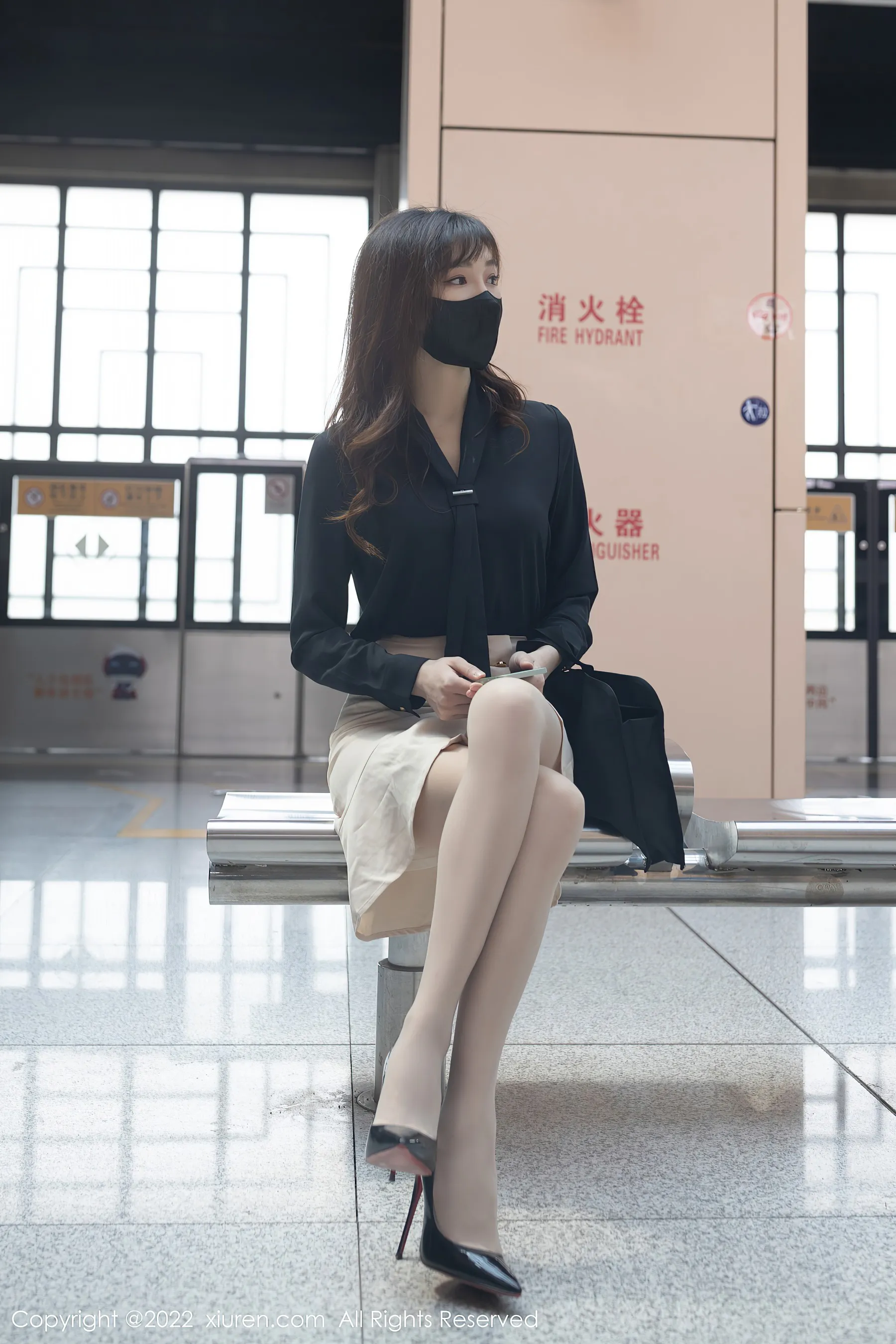 櫻花季限定車模甜美寫真集 – 私房優雅瞬間捕捉典藏 - 55