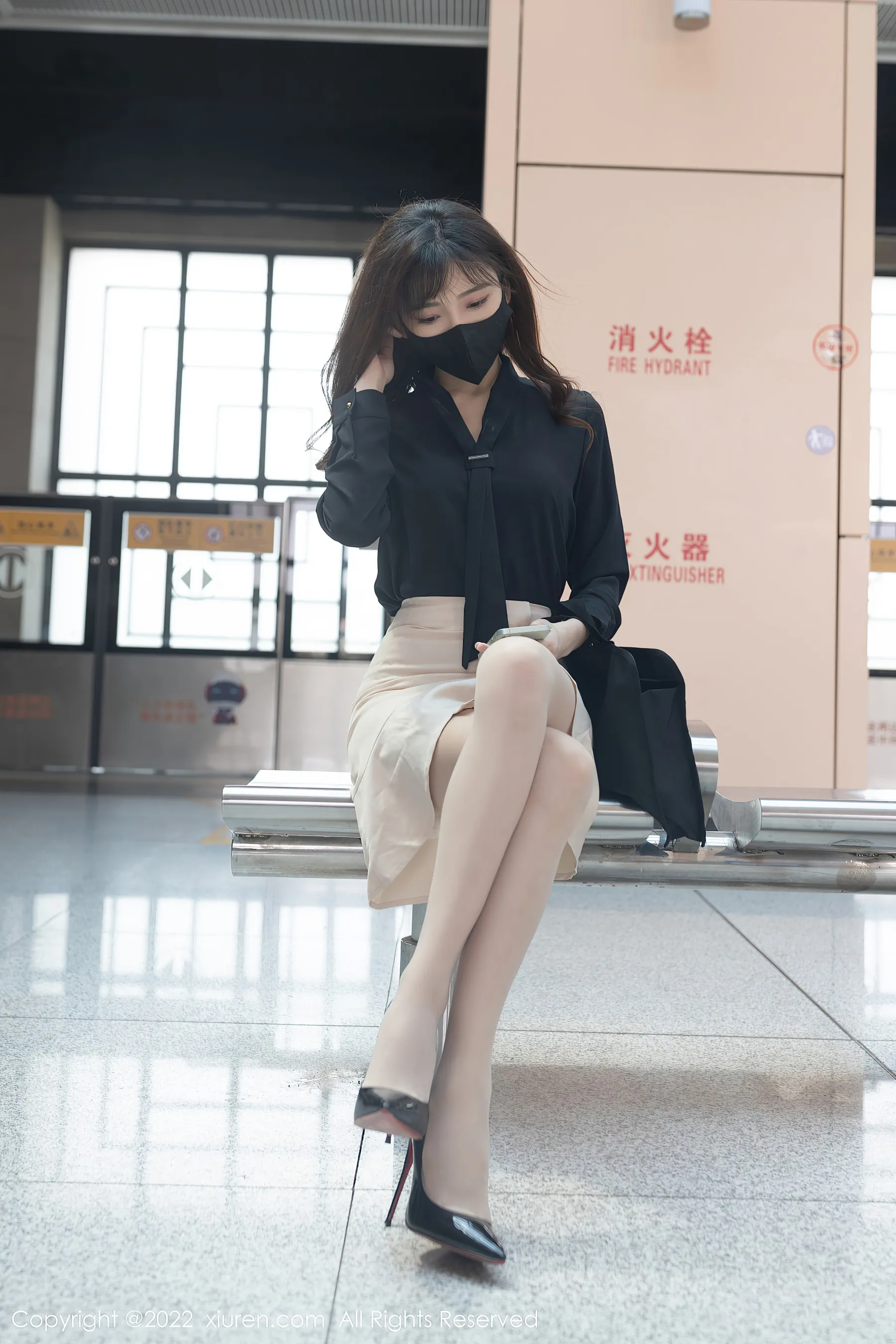 櫻花季限定車模甜美寫真集 – 私房優雅瞬間捕捉典藏 - 56