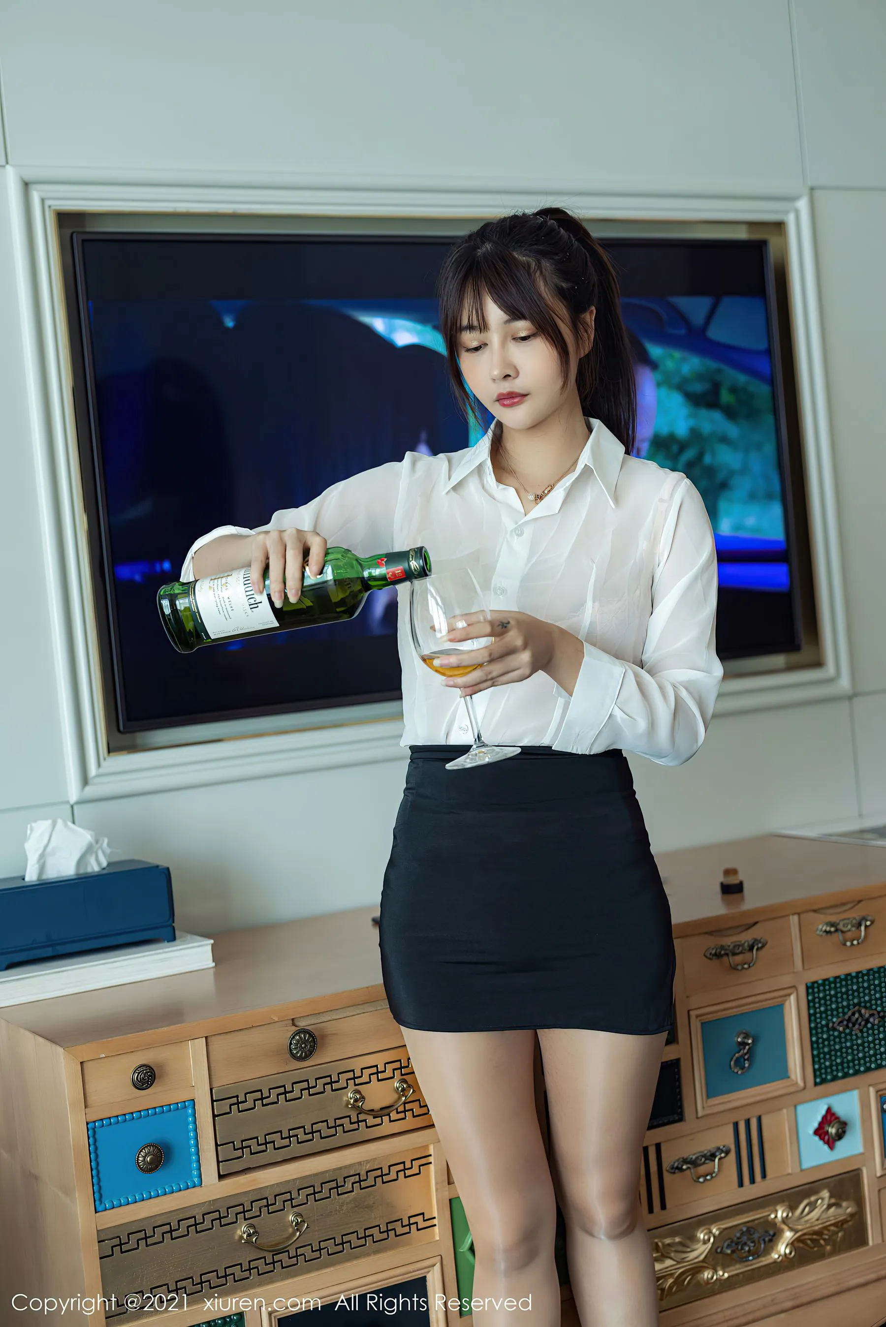 空姐優雅私房寫真 – 夏日溫柔風格展現限量 - 2
