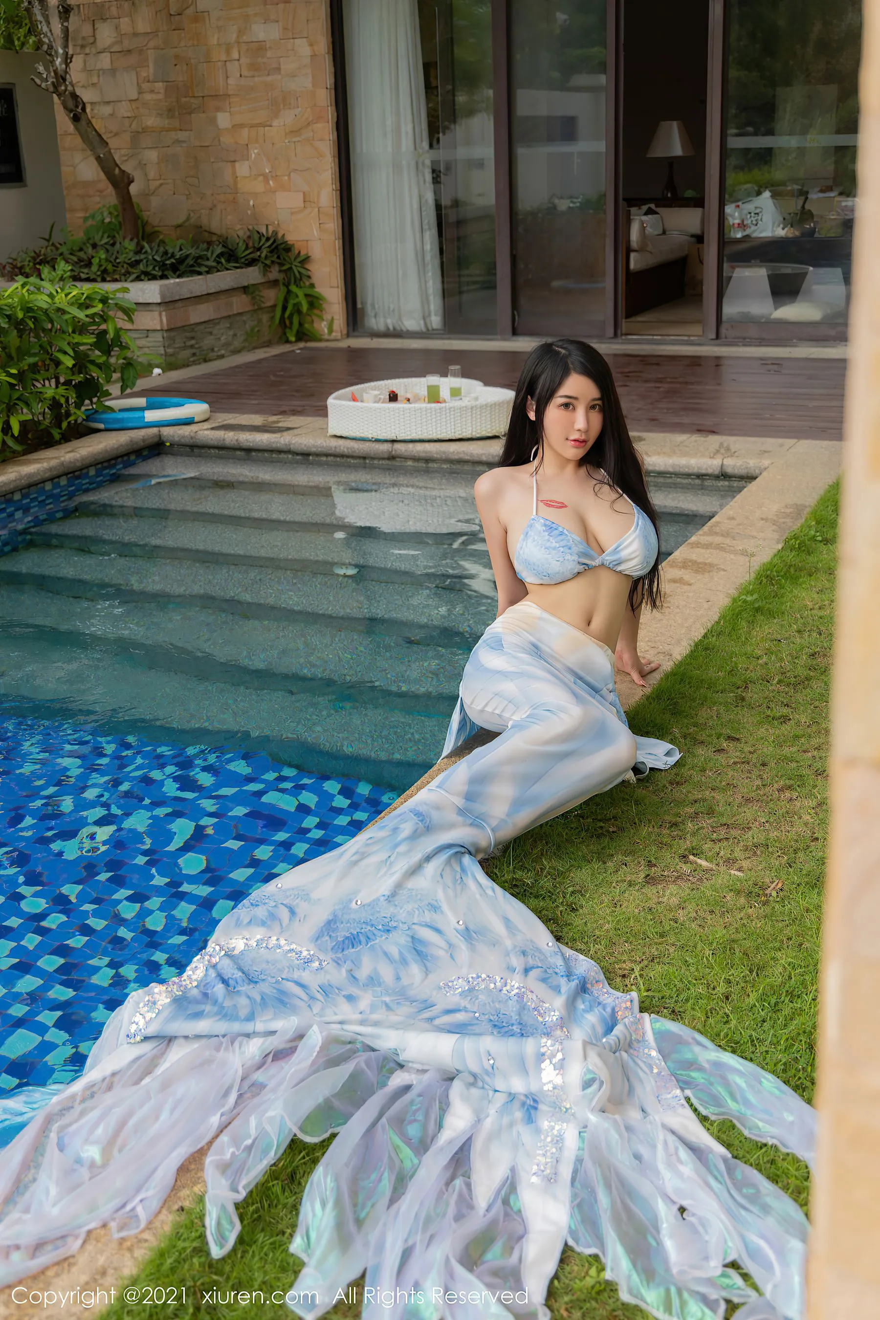 模特甜美寫真館寫真 – 冬季靜謐風格展現珍藏 - 37