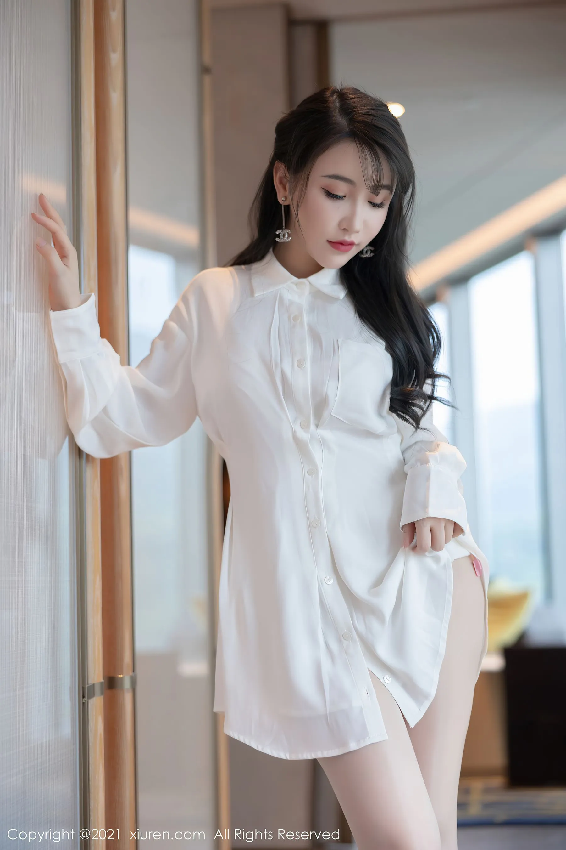 嫩模魅惑寫真館寫真 – 櫻花季俏皮風格展現珍藏 - 70