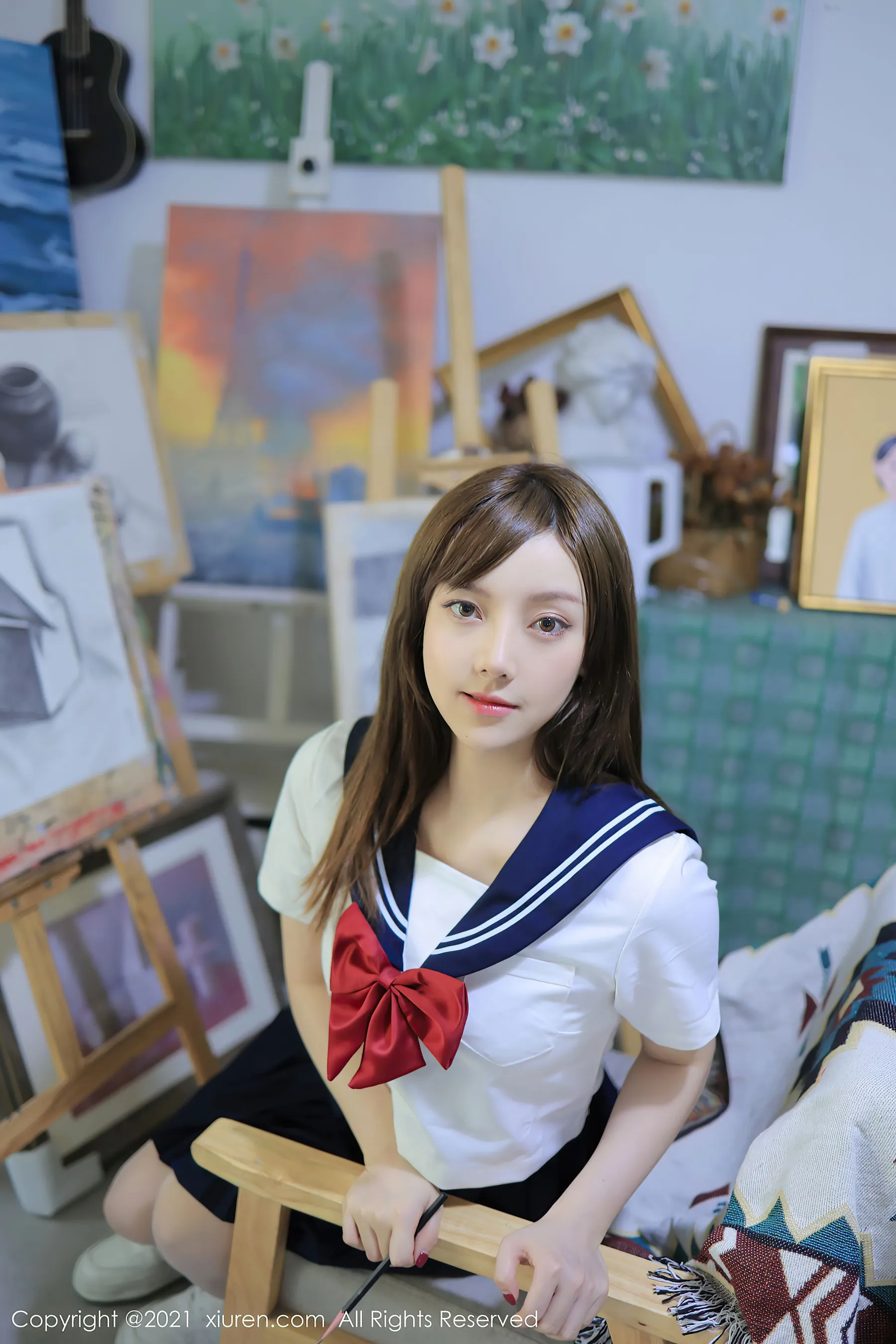 春季限定模特高貴寫真集 – 山景浪漫瞬間捕捉典藏 - 32
