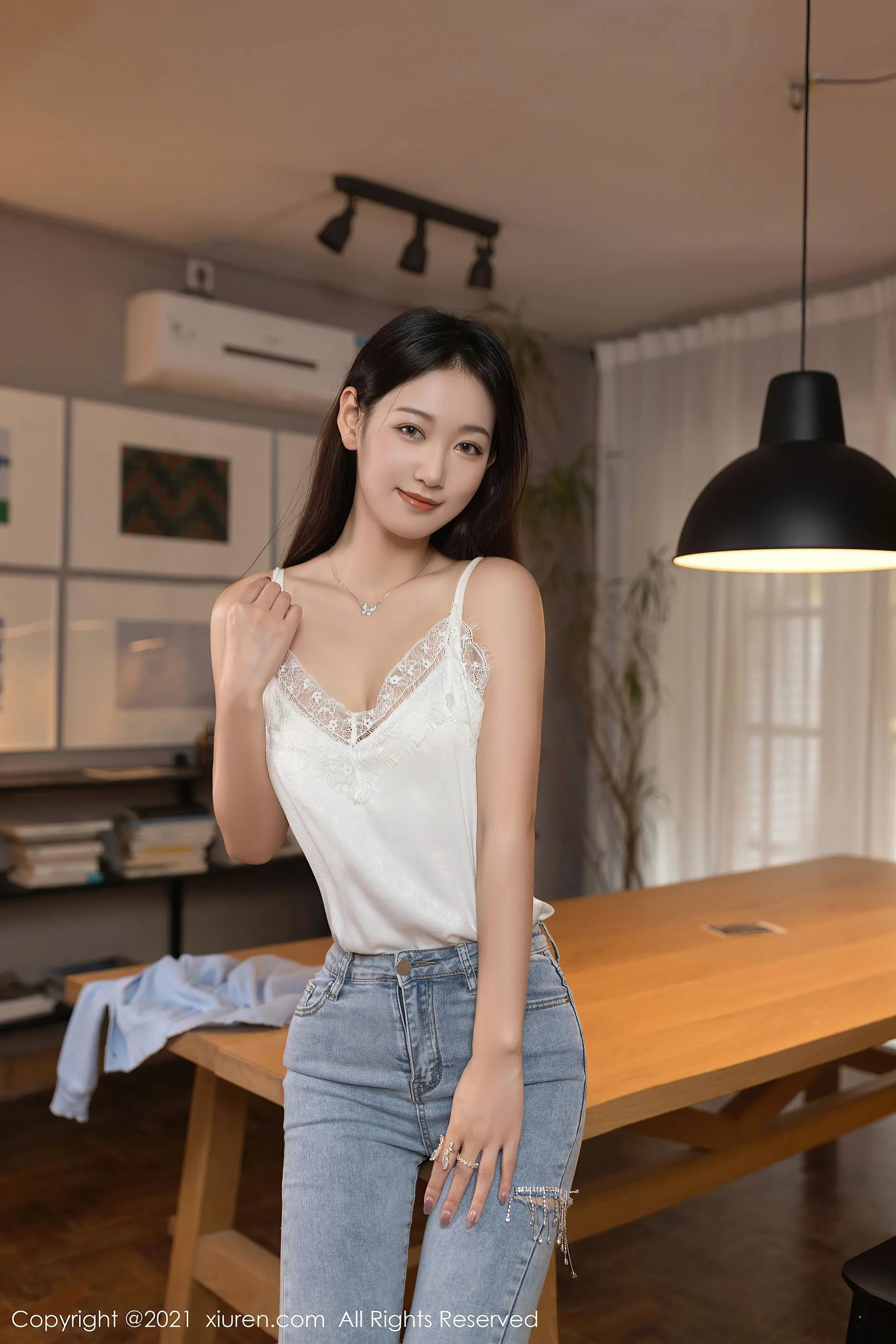 苗慄午後空姐美照 – 優雅魅力海邊實錄限量 - 19
