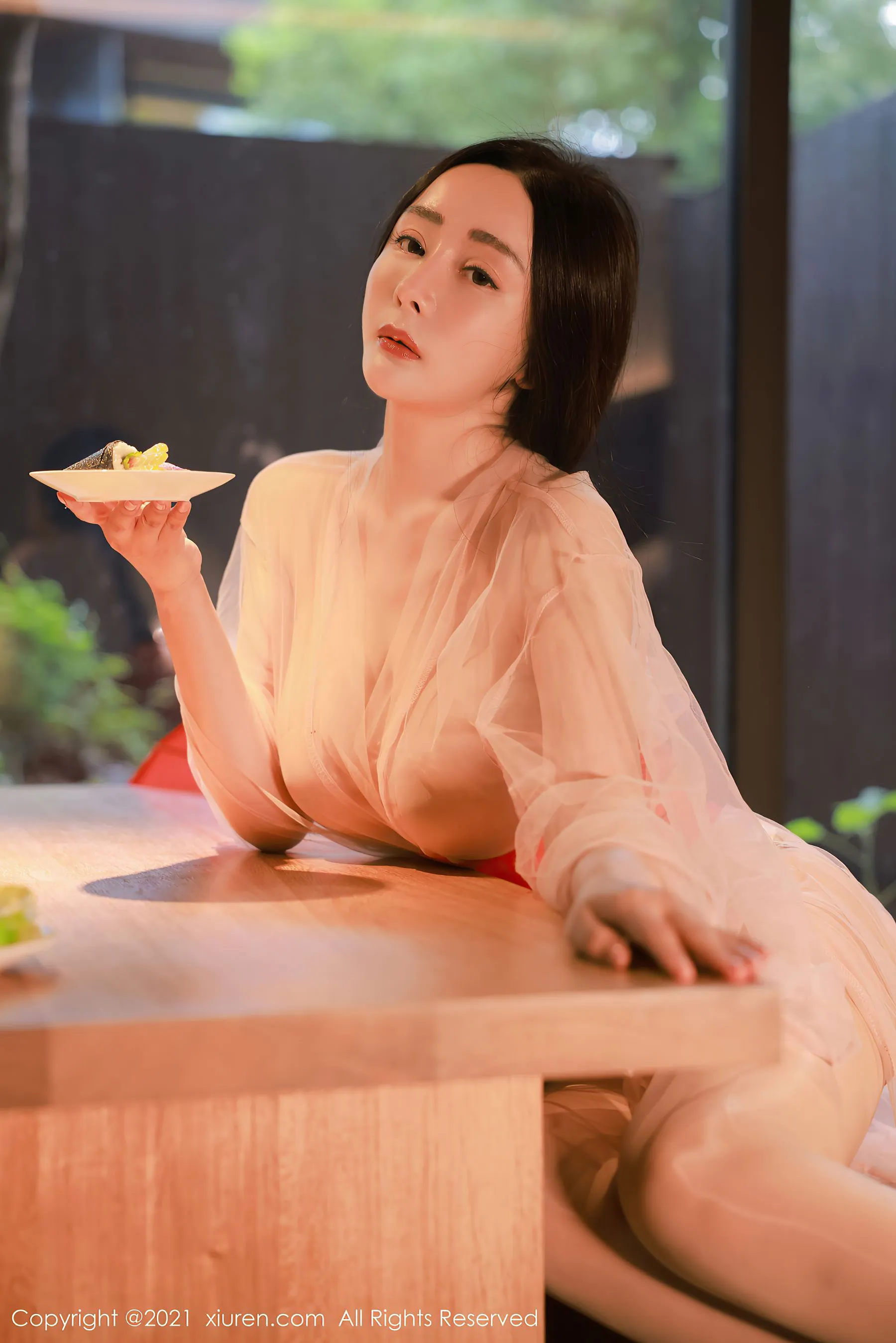 苗慄午後網紅美照 – 優雅魅力夜景實錄精選 - 34