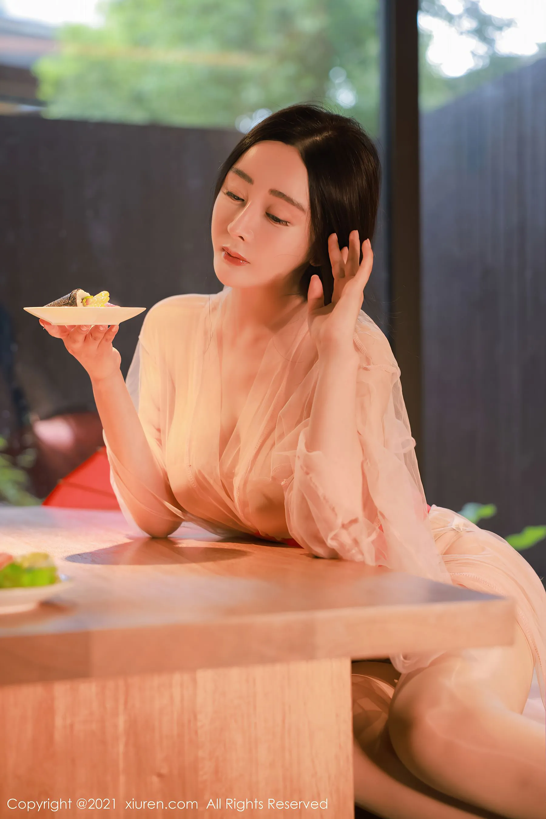 苗慄午後網紅美照 – 優雅魅力夜景實錄精選 - 35