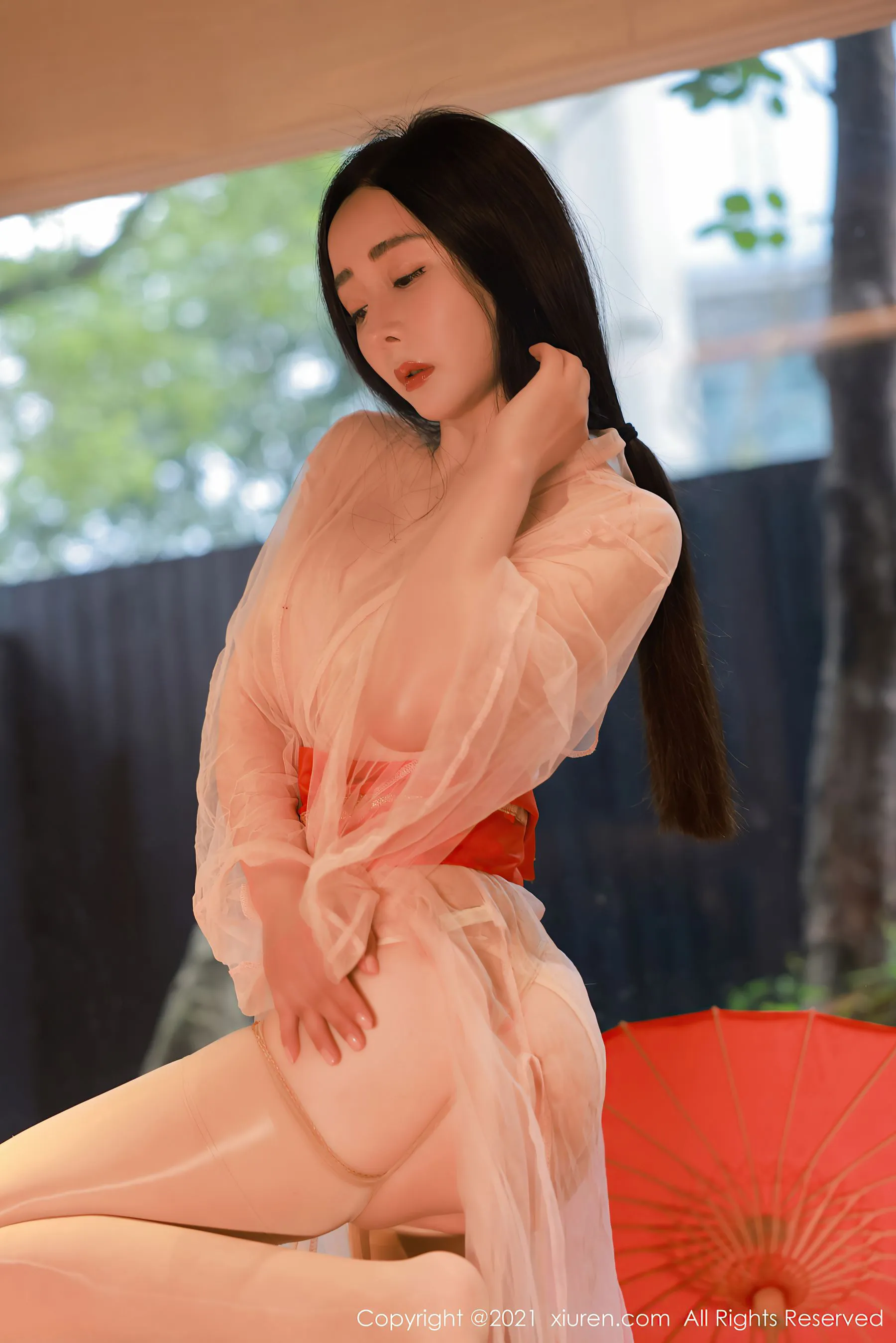 苗慄午後網紅美照 – 優雅魅力夜景實錄精選 - 43