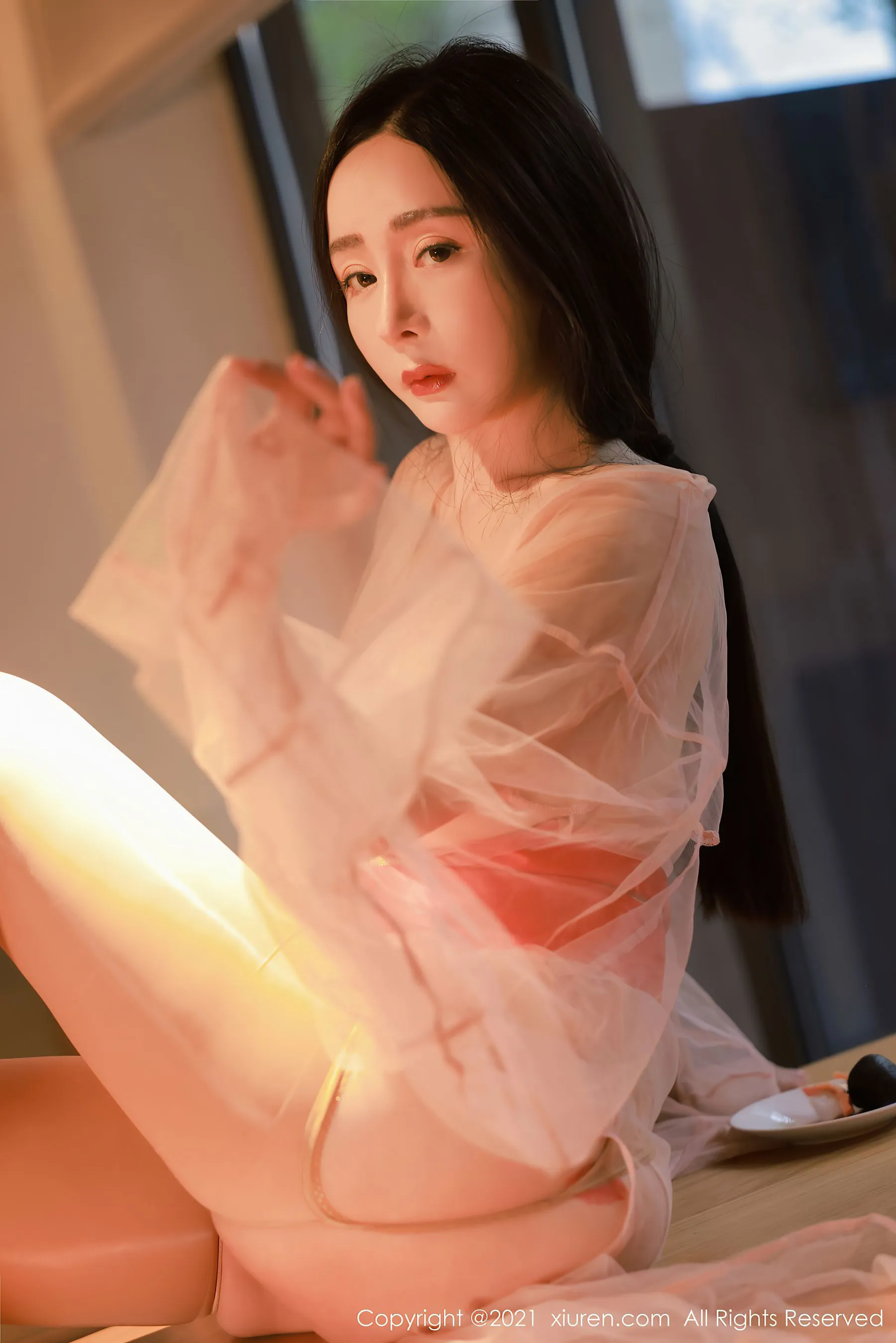 苗慄午後網紅美照 – 優雅魅力夜景實錄精選 - 52