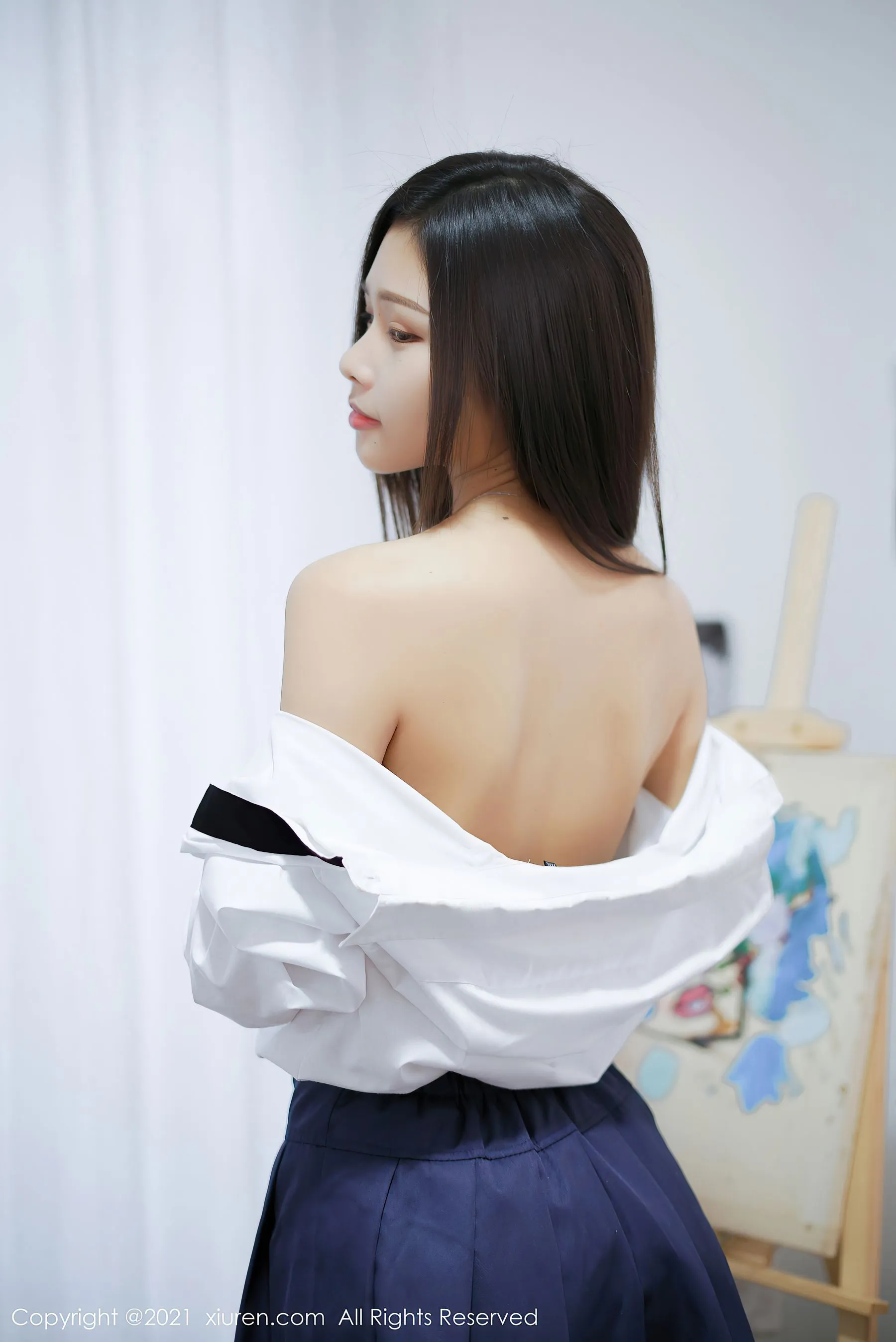 雪景限定護士甜美寫真集 – 戶外激情瞬間捕捉典藏 - 38