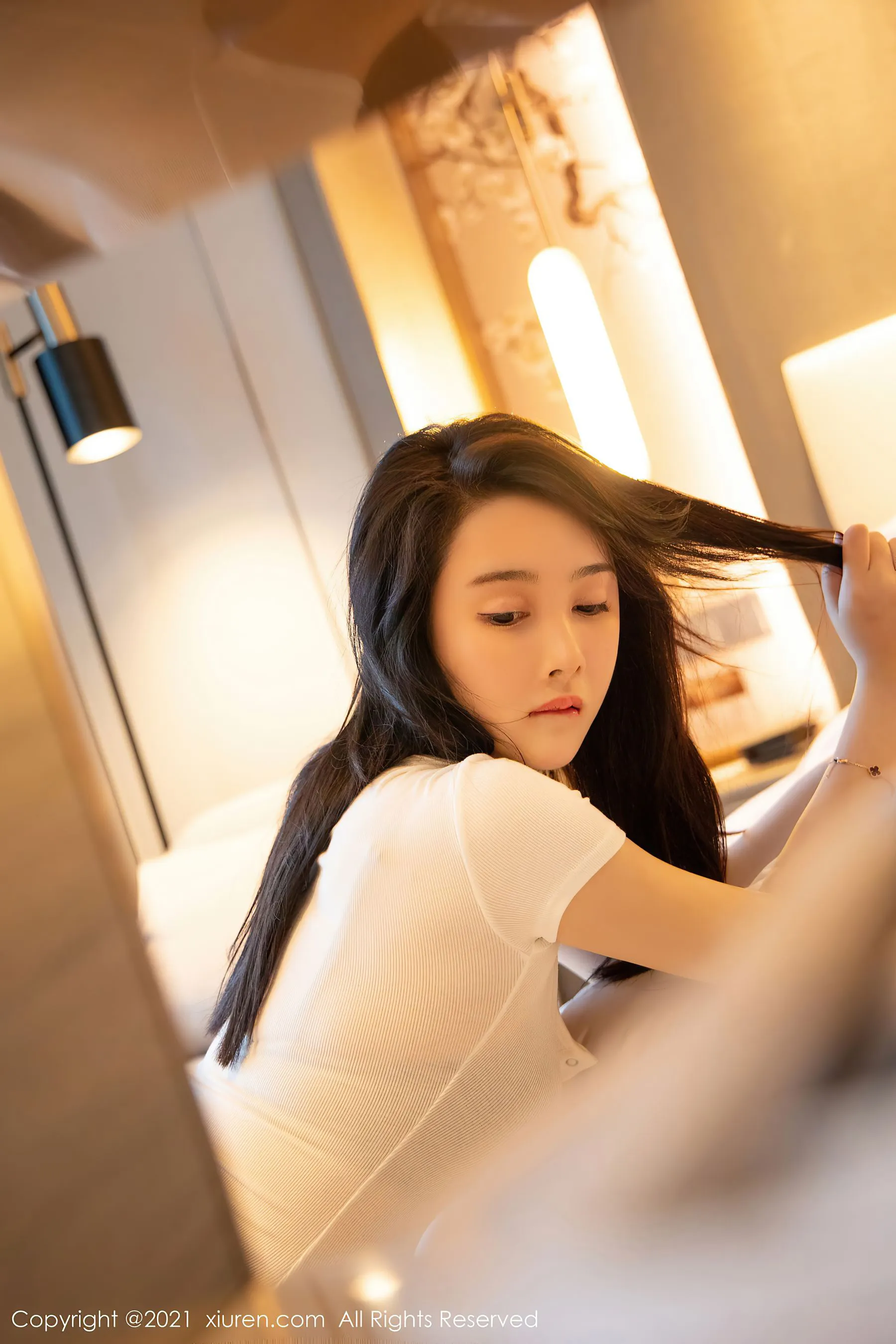 苗慄黎明主播美照 – 優雅魅力寫真館實錄珍藏 - 3