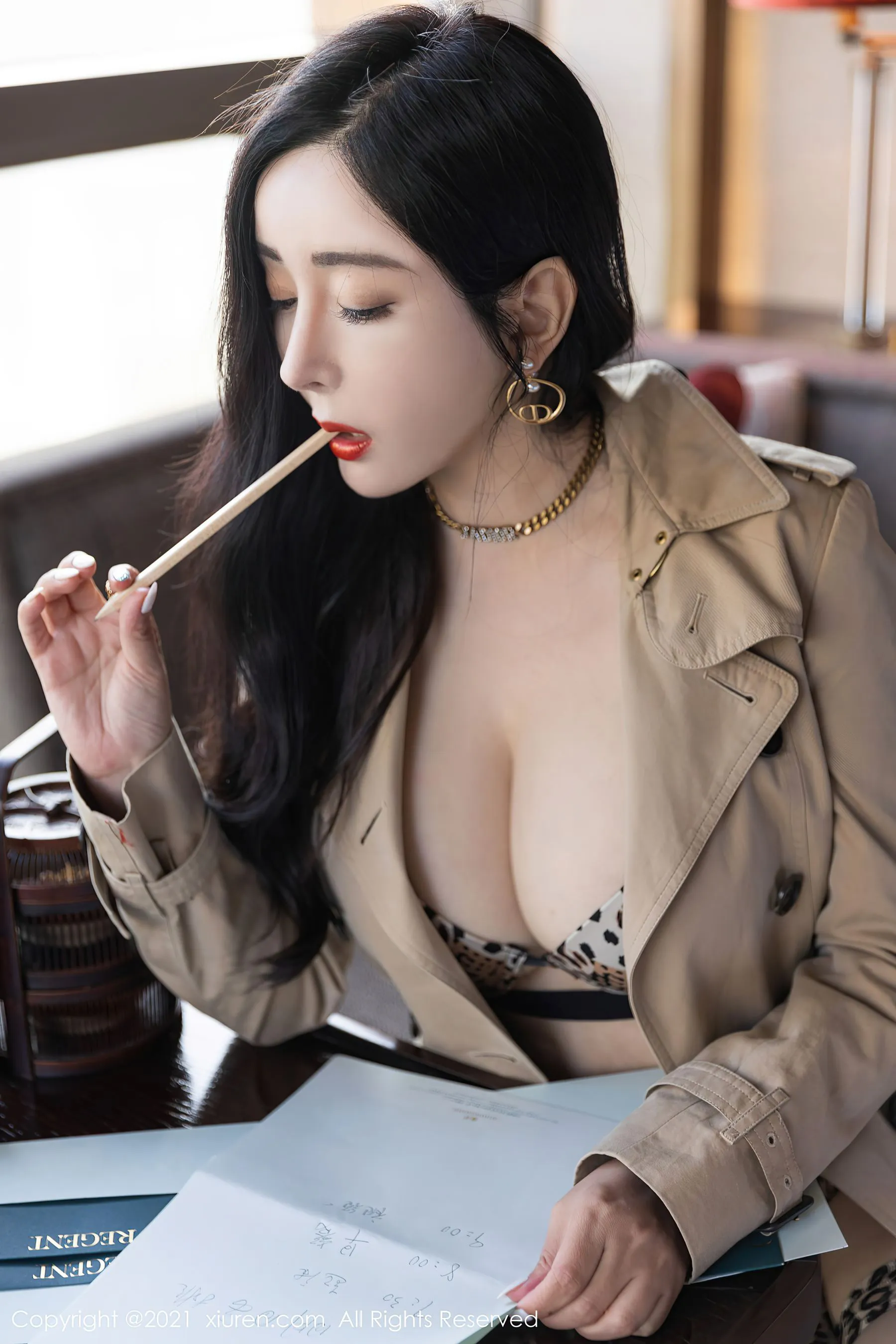 網紅知性街拍寫真 – 雨季優雅風格展現典藏 - 15