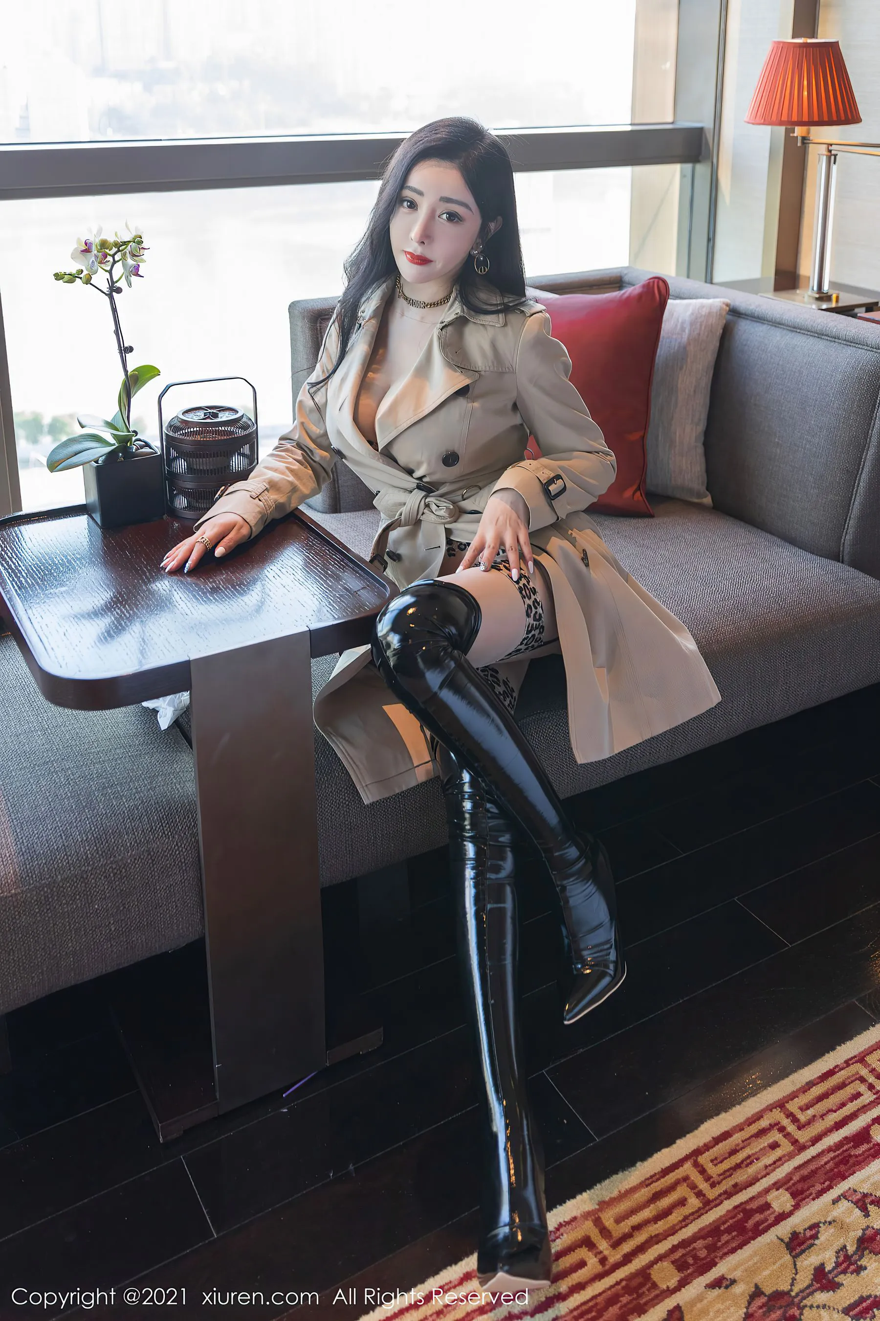 網紅知性街拍寫真 – 雨季優雅風格展現典藏 - 87
