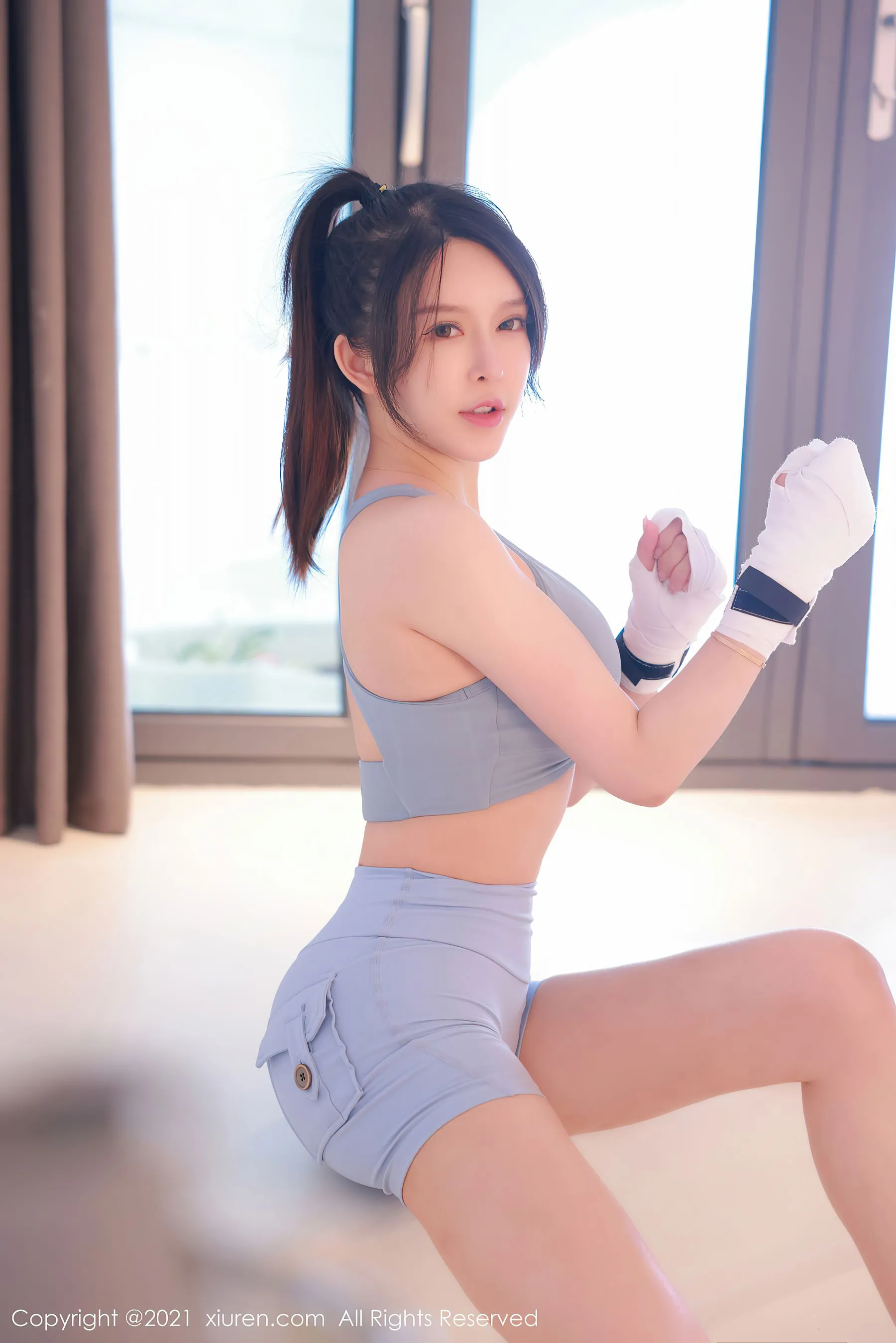 奔放時刻空姐室內寫真 – 夏日清純風採再現精選 - 38