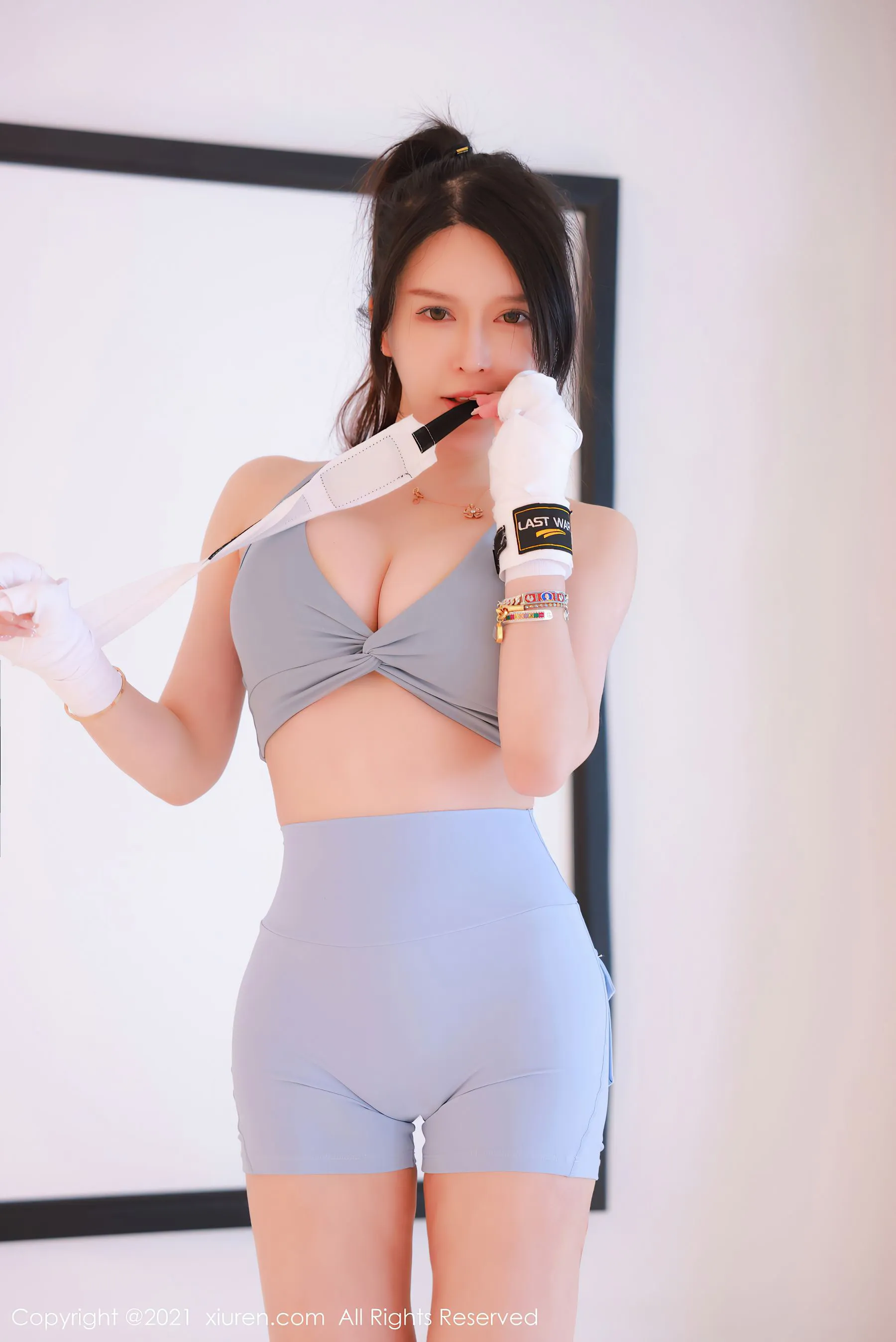 奔放時刻空姐室內寫真 – 夏日清純風採再現精選 - 44