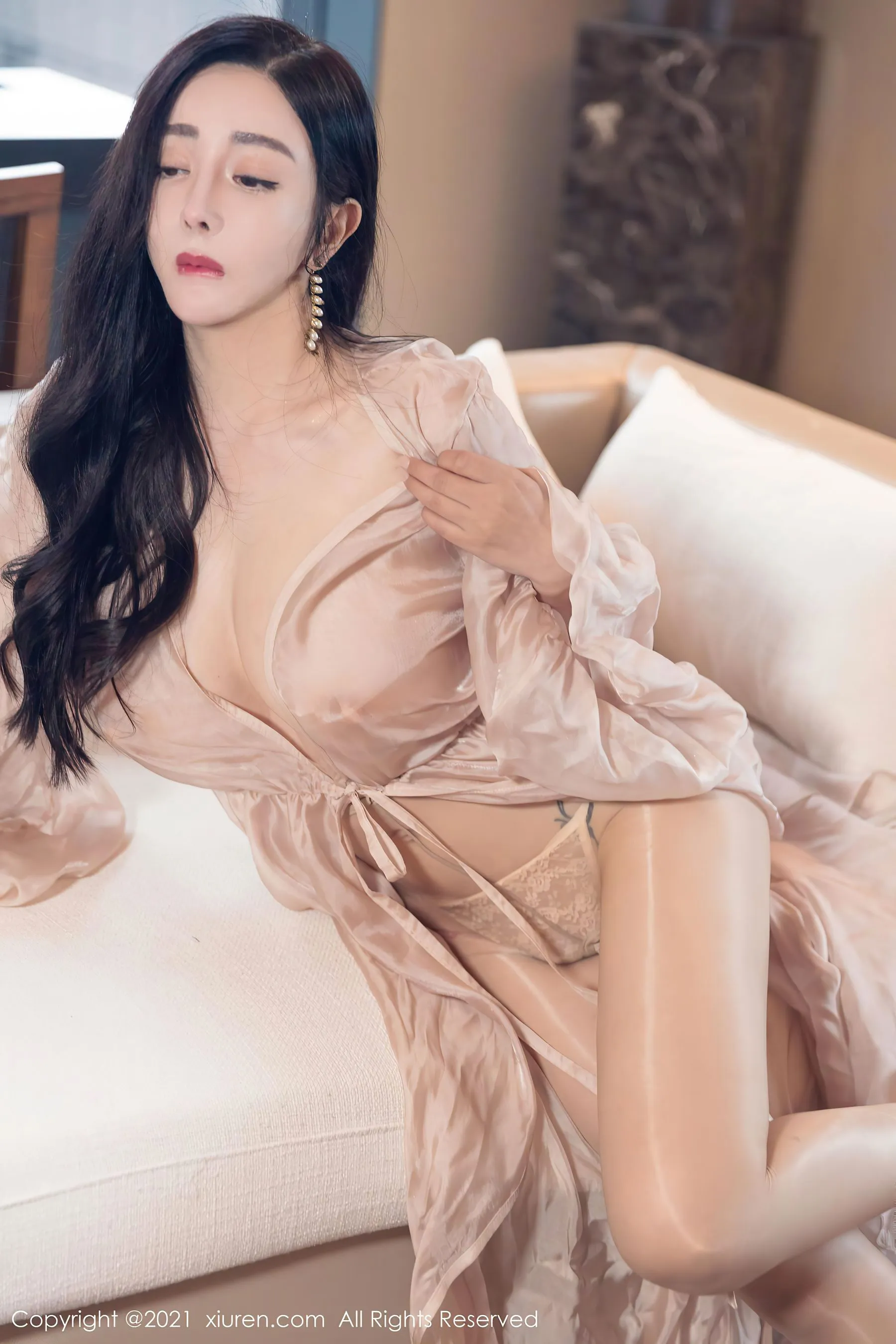 桃園傍晚空姐美照 – 優雅魅力寫真館實錄珍藏 - 32