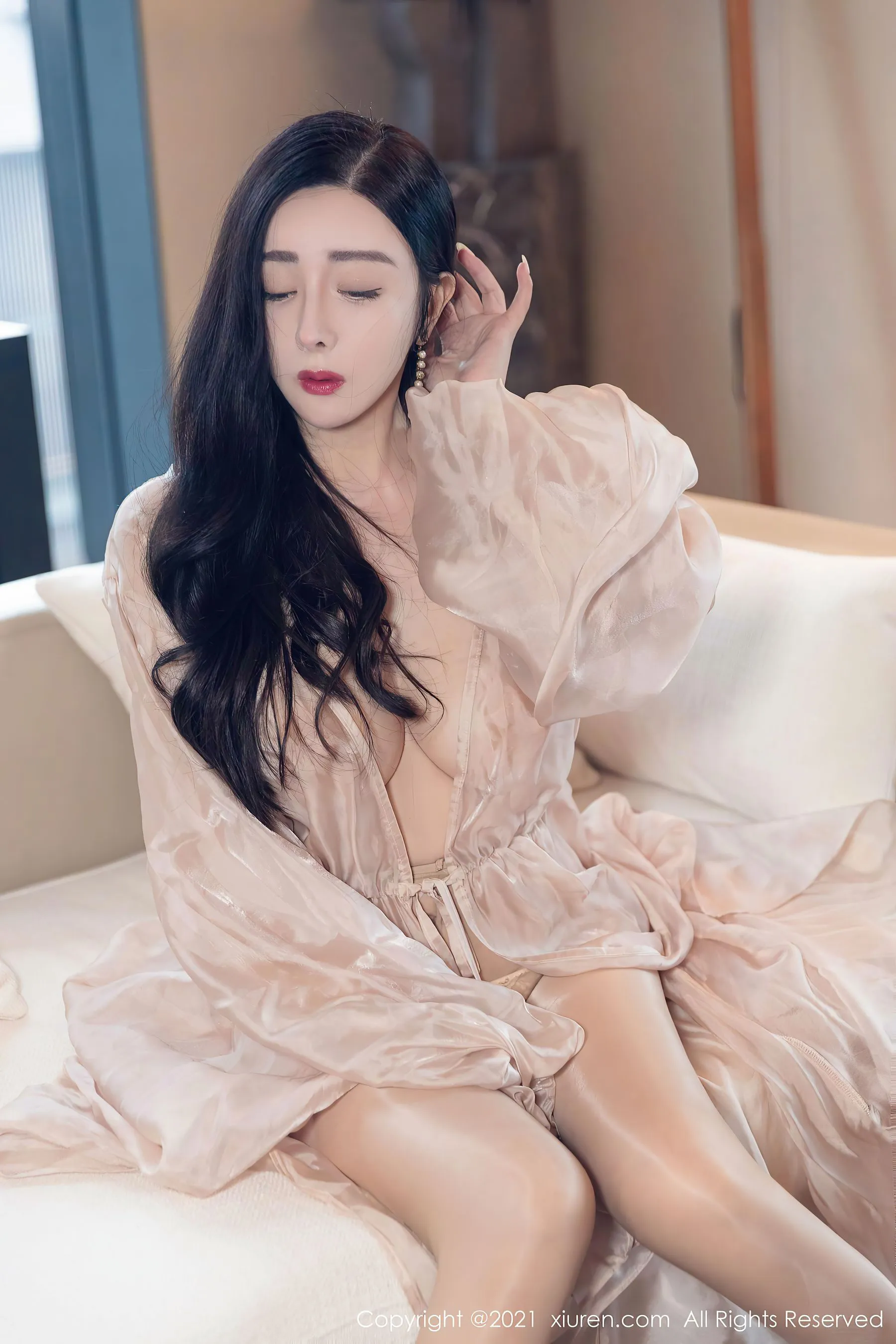 桃園傍晚空姐美照 – 優雅魅力寫真館實錄珍藏 - 35