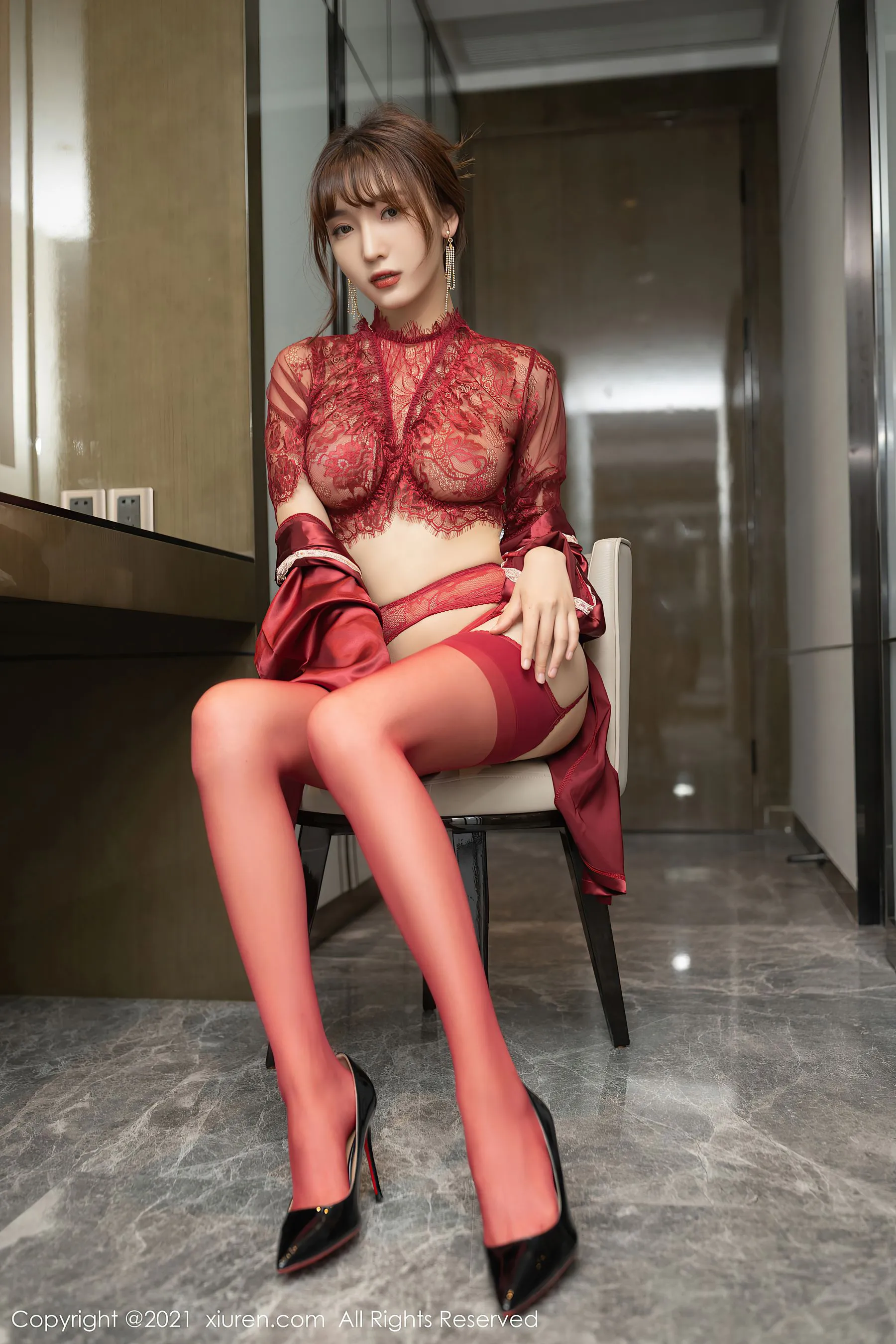 校花時尚寫真館寫真 – 春季神秘風格展現典藏 - 11