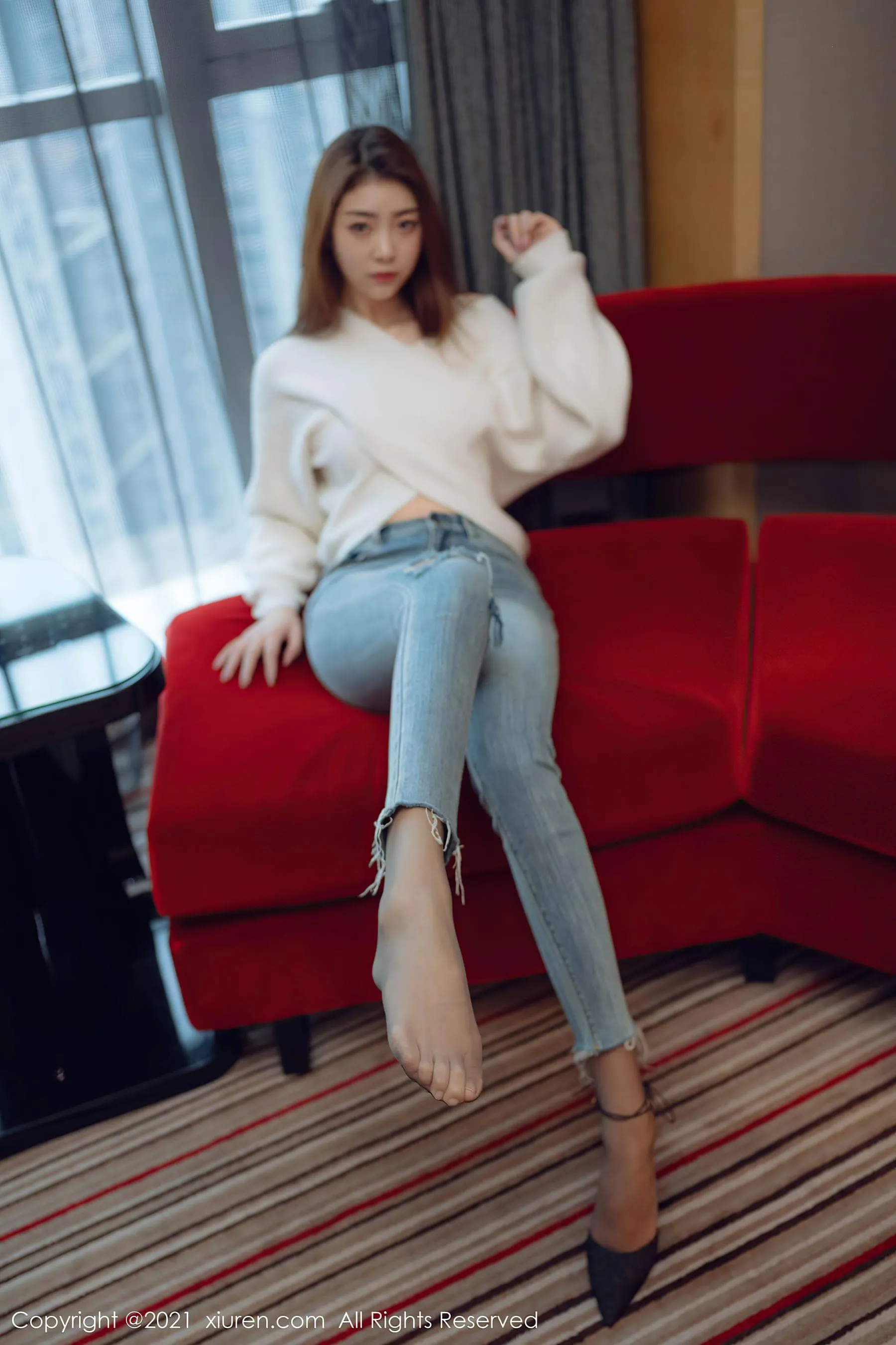 台中黃昏車模美照 – 火辣魅力夜景實錄典藏 - 12