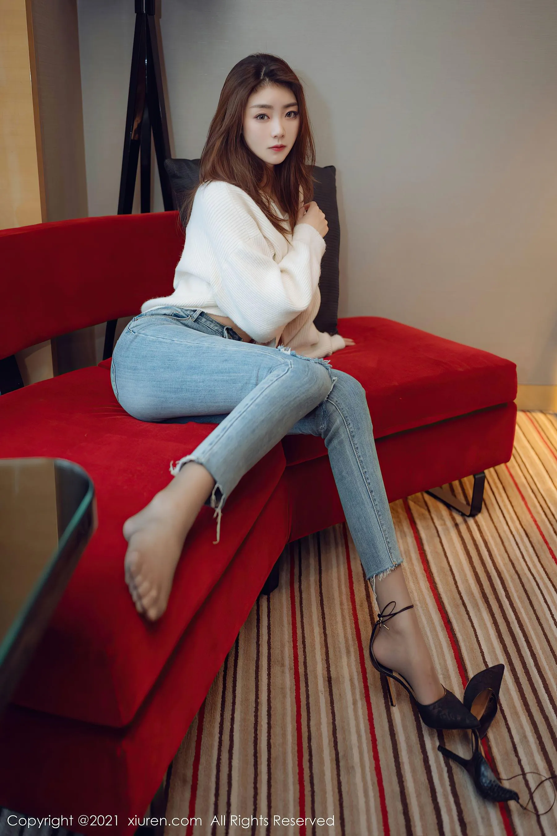 台中黃昏車模美照 – 火辣魅力夜景實錄典藏 - 17