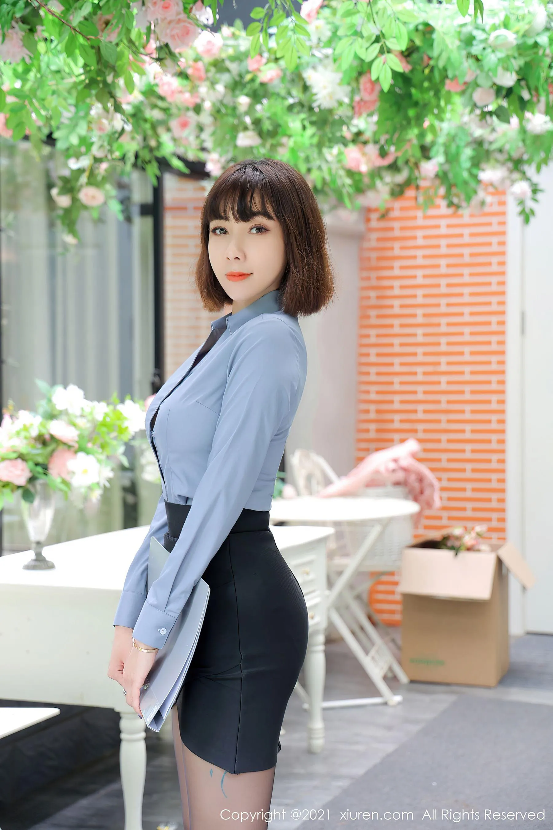 魅惑校花私藏美照 – 台南室內黃昏獨家呈現精選 - 8