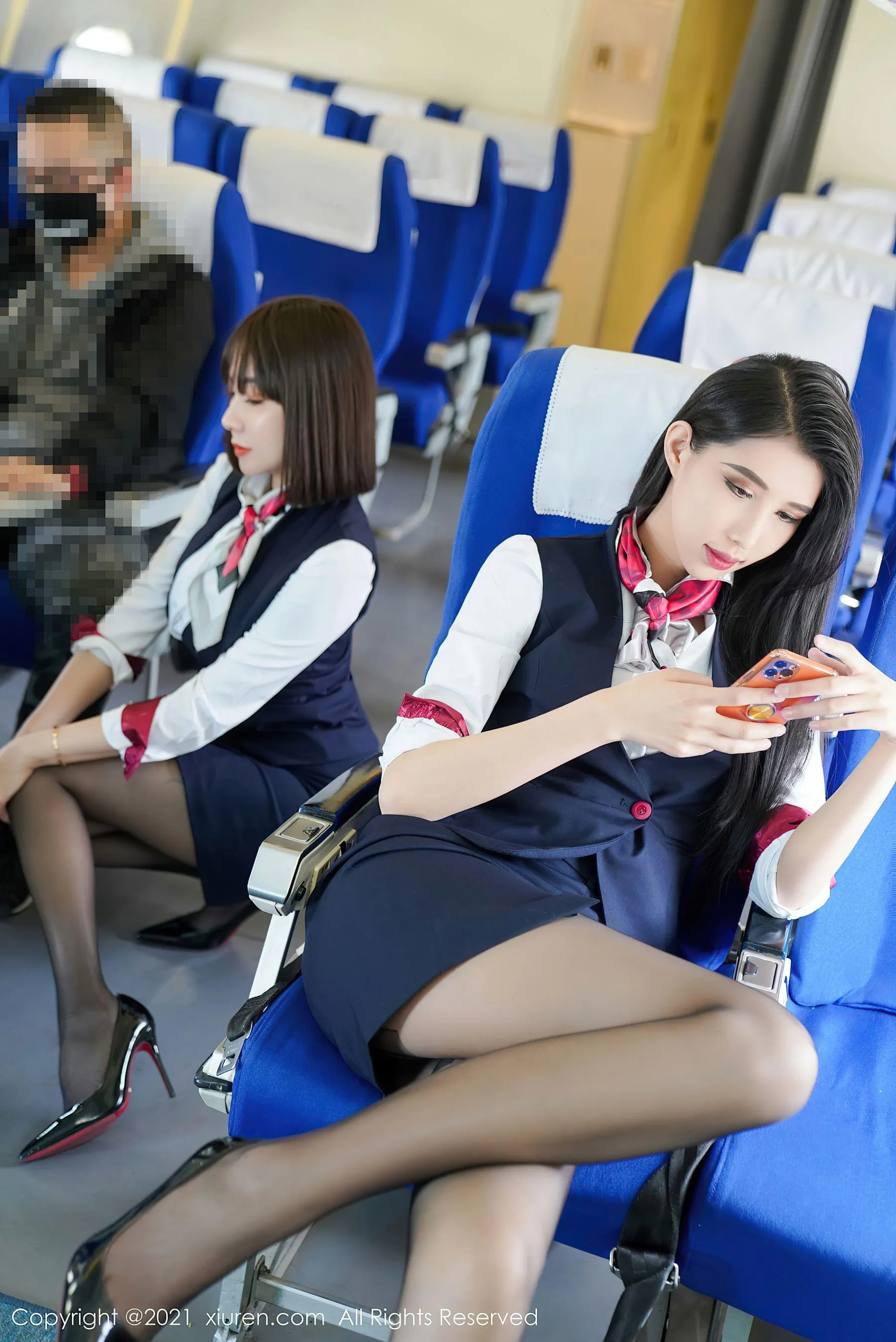 神秘時刻空姐自然光寫真 – 晴日甜美風採再現獨家 - 25
