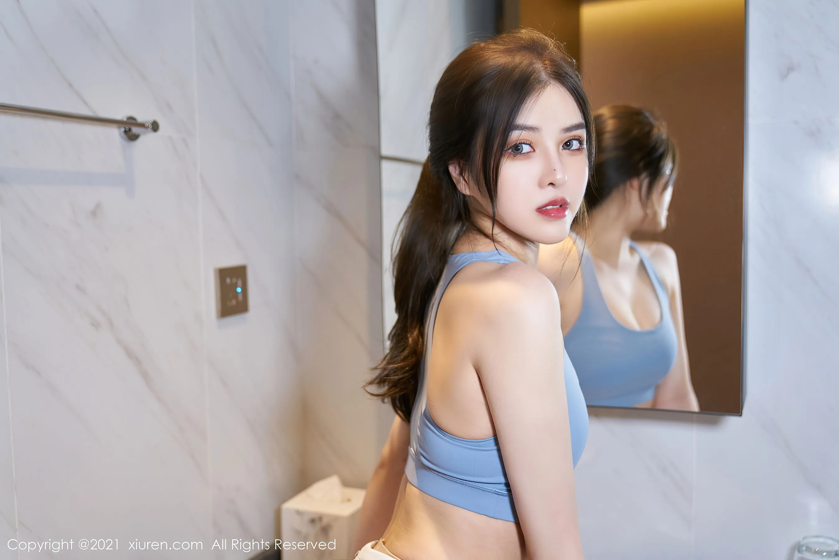 嫩模清純寫真館寫真 – 春季浪漫風格展現獨家 - 39