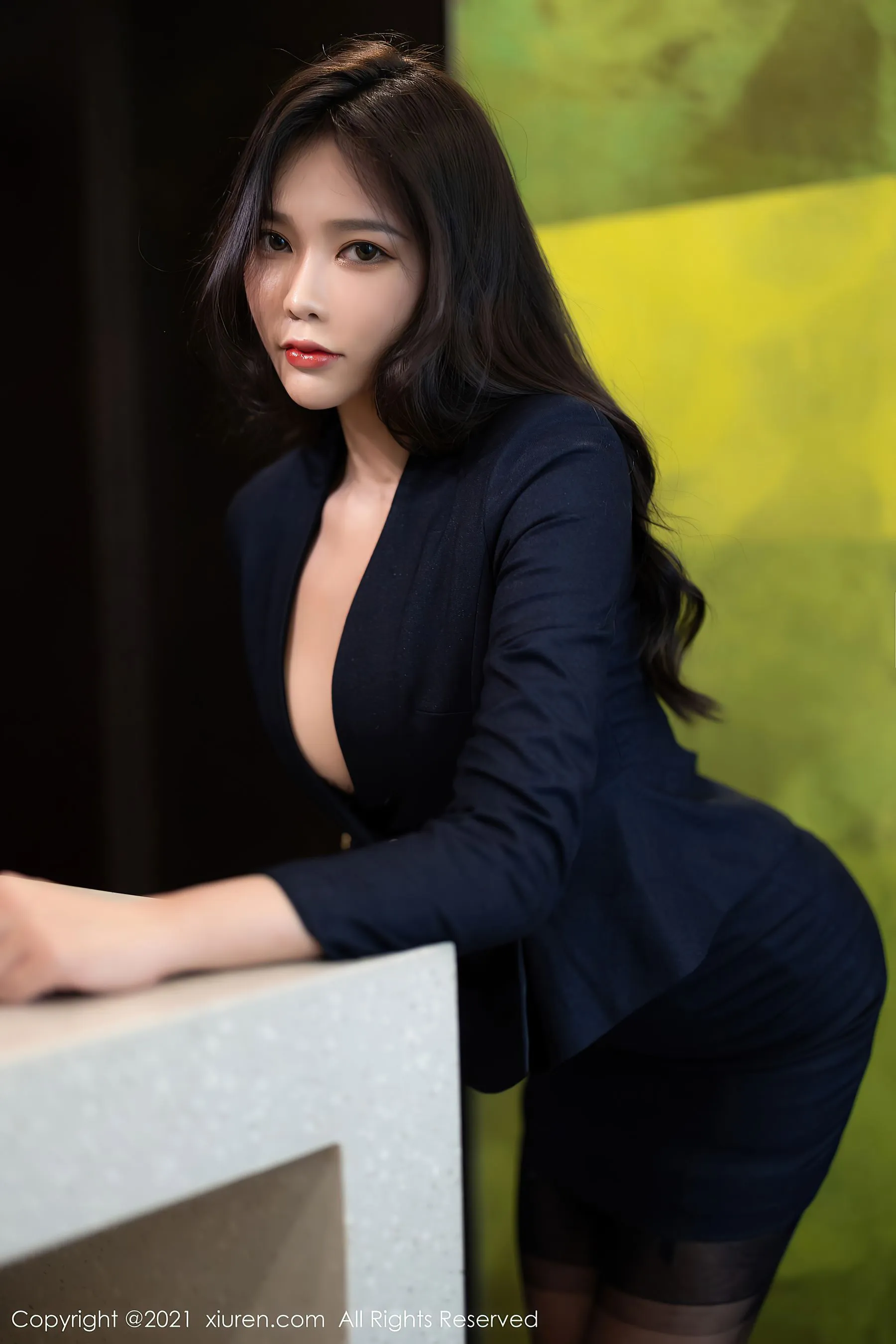 舞者高貴戶外寫真 – 櫻花季激情風格展現珍藏 - 33