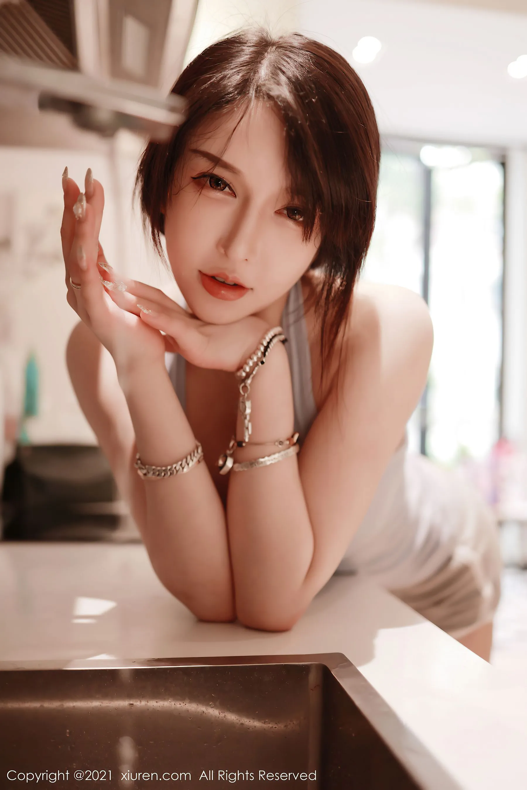 桃園正午護士美照 – 甜美魅力海邊實錄精選 - 14