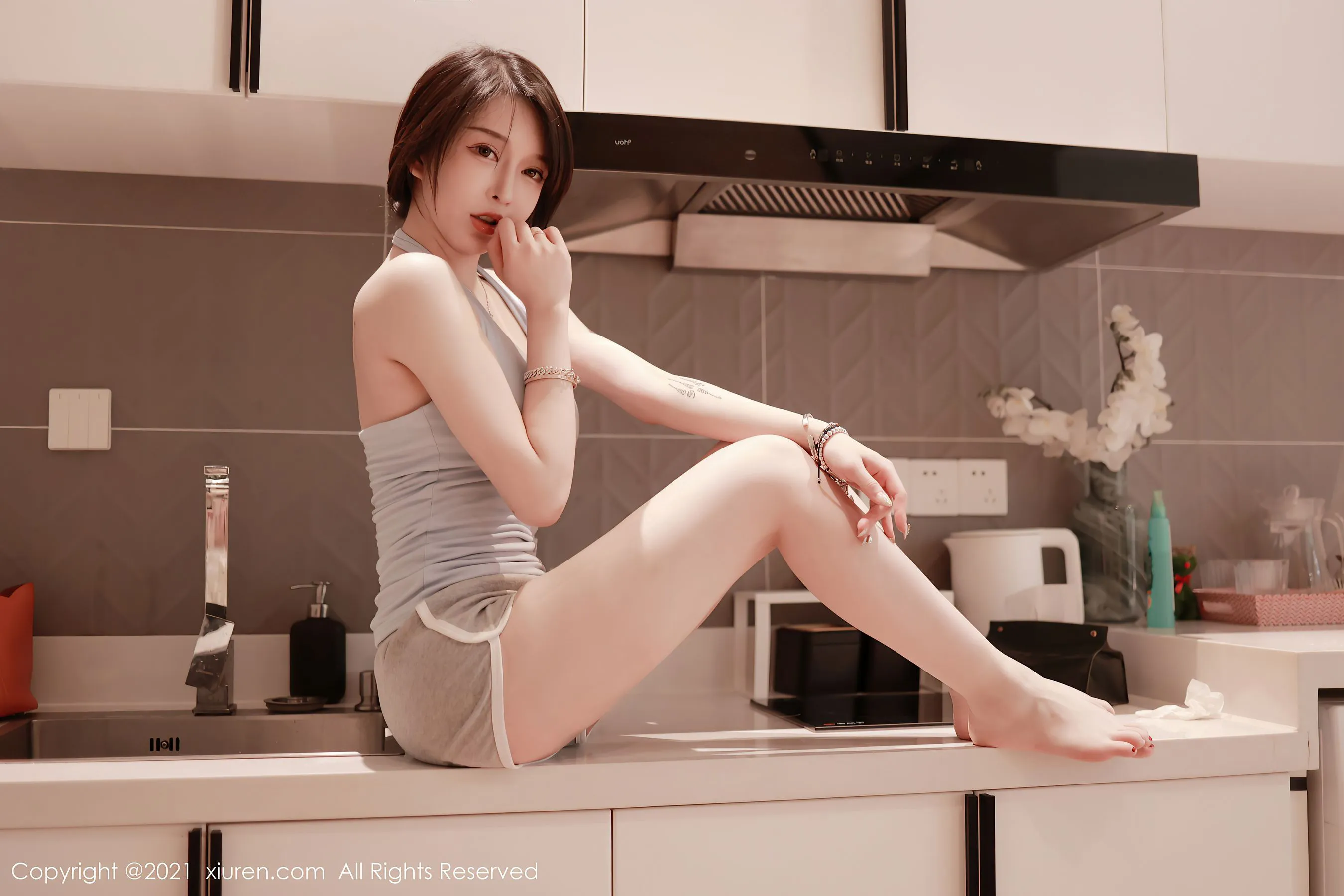 桃園正午護士美照 – 甜美魅力海邊實錄精選 - 9