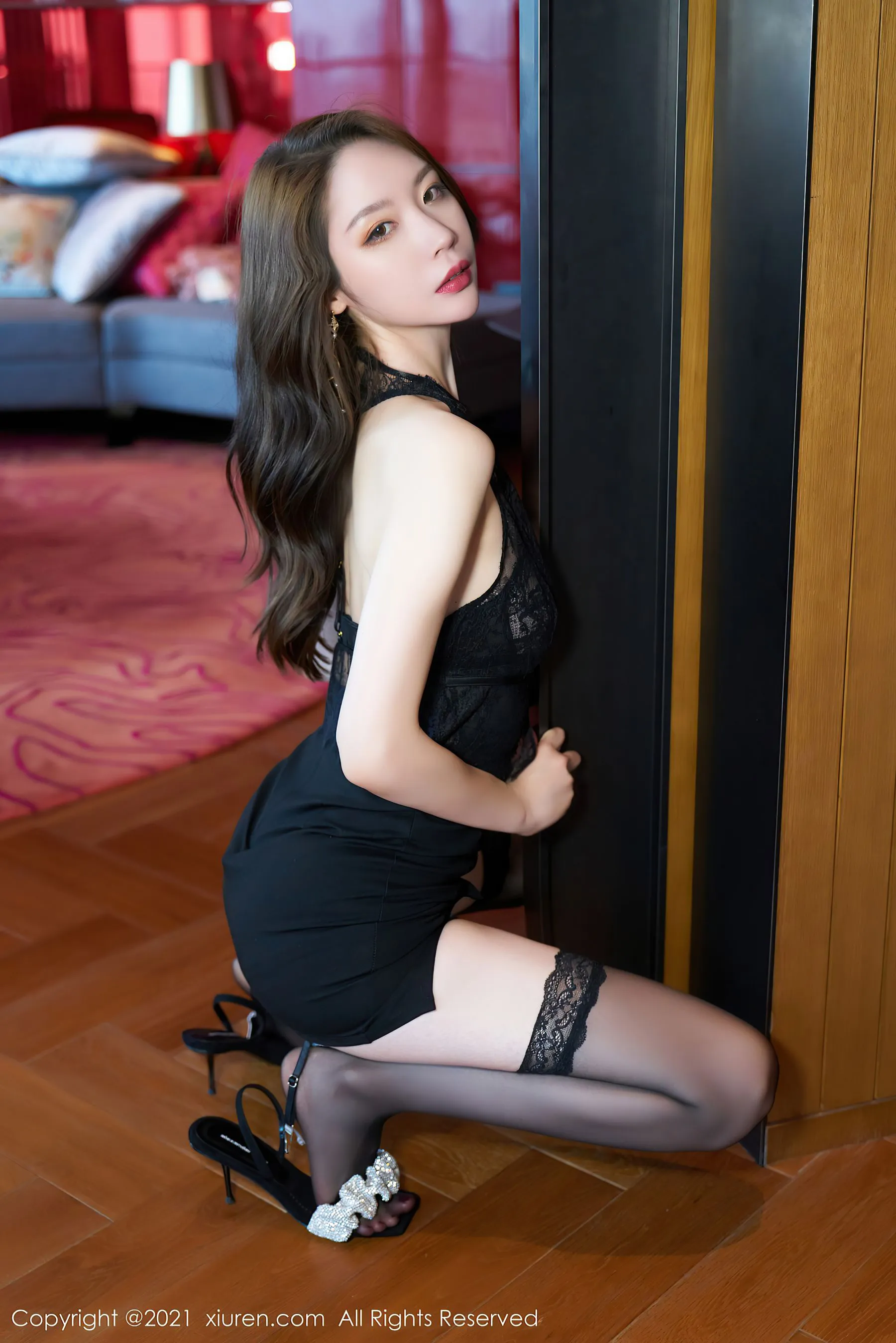 魅惑車模私藏美照 – 新北攝影棚深夜獨家呈現典藏 - 9
