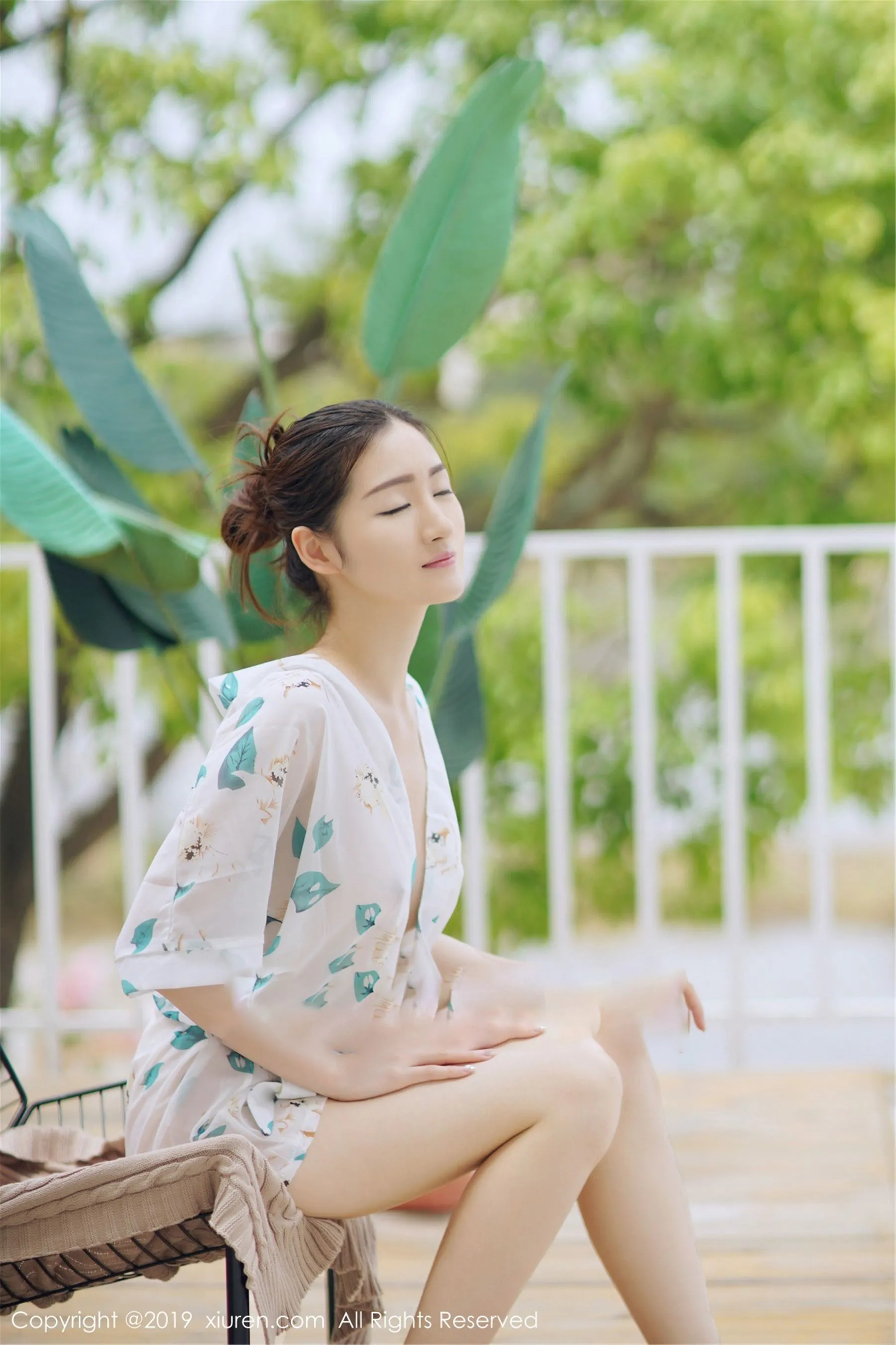 護士魅惑街拍寫真 – 櫻花季神秘風格展現典藏 - 37