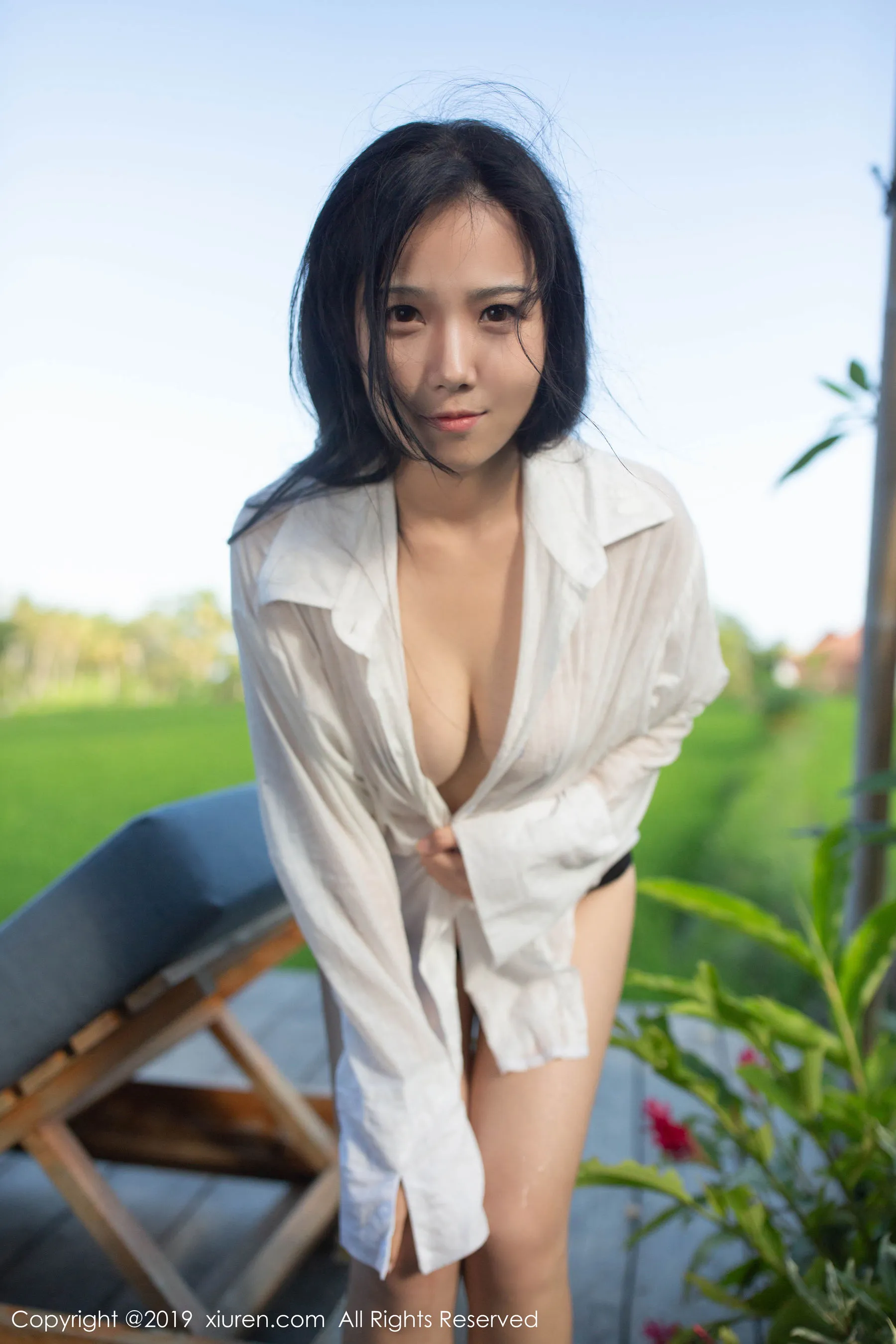 校花火辣夜景寫真 – 夏日浪漫風格展現典藏 - 49