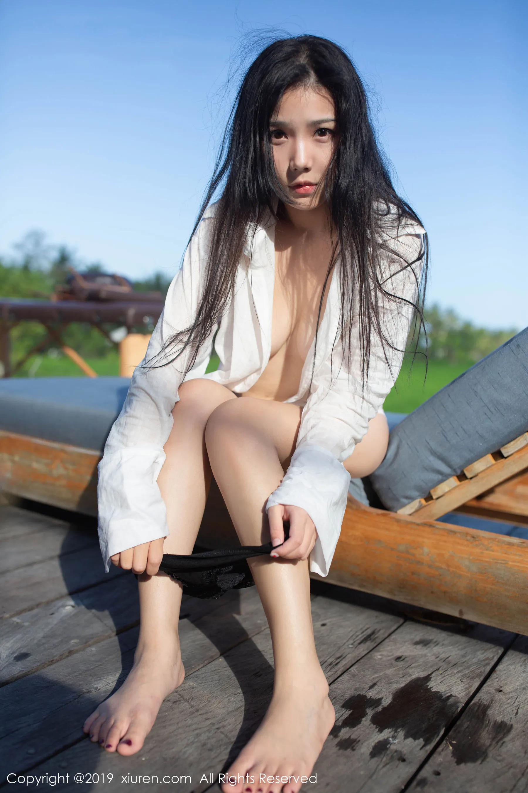 校花火辣夜景寫真 – 夏日浪漫風格展現典藏 - 6