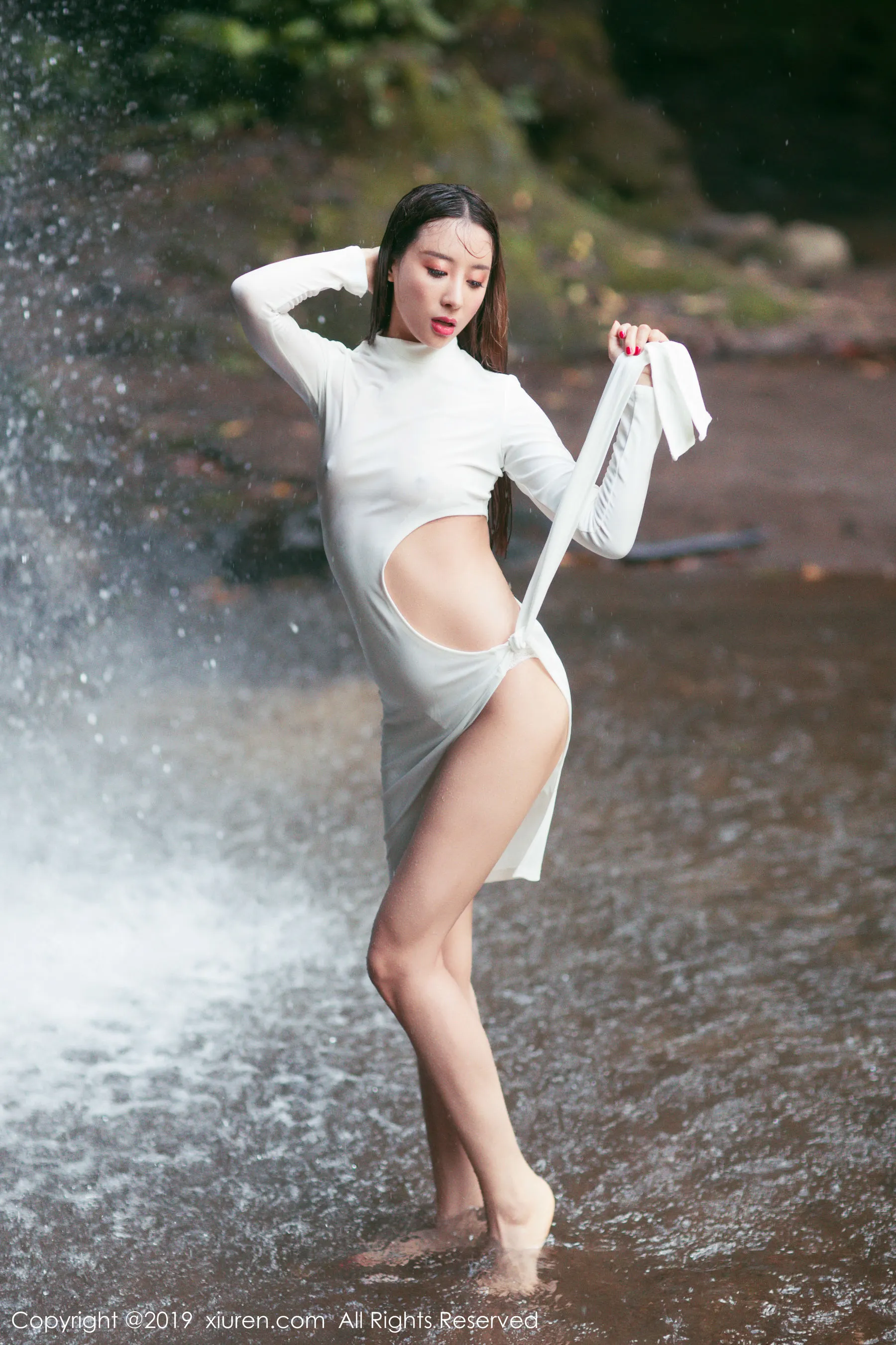 午後台北模特寫真精選 – 優雅山景激情完美融合典藏 - 20